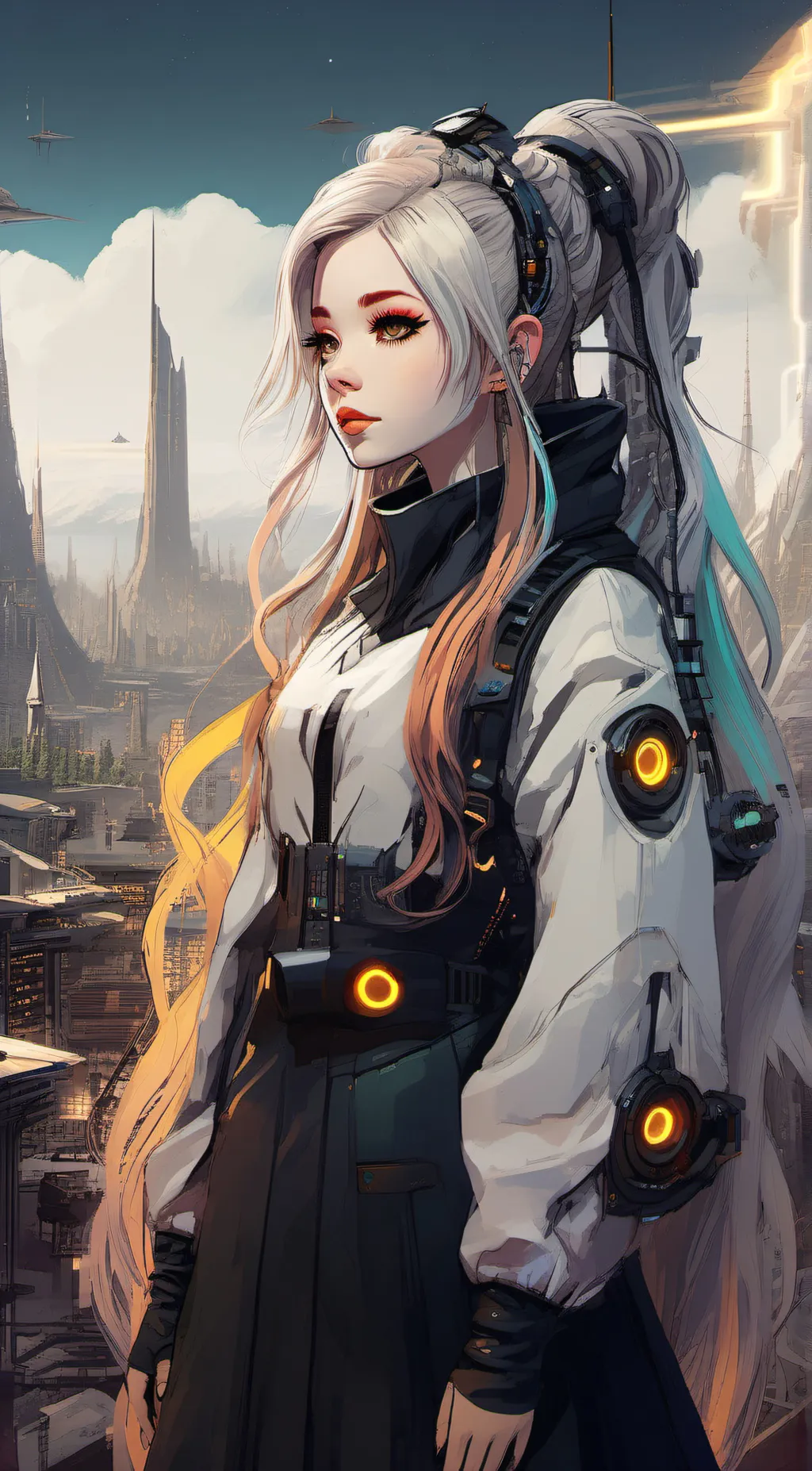 ai character: Aria background