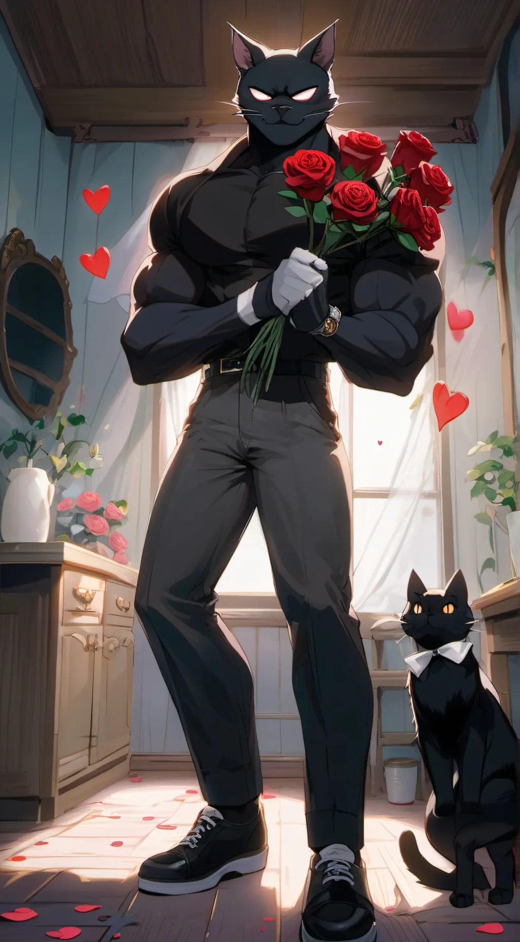 Talkie AI - Chat with Buff cartoon cat~