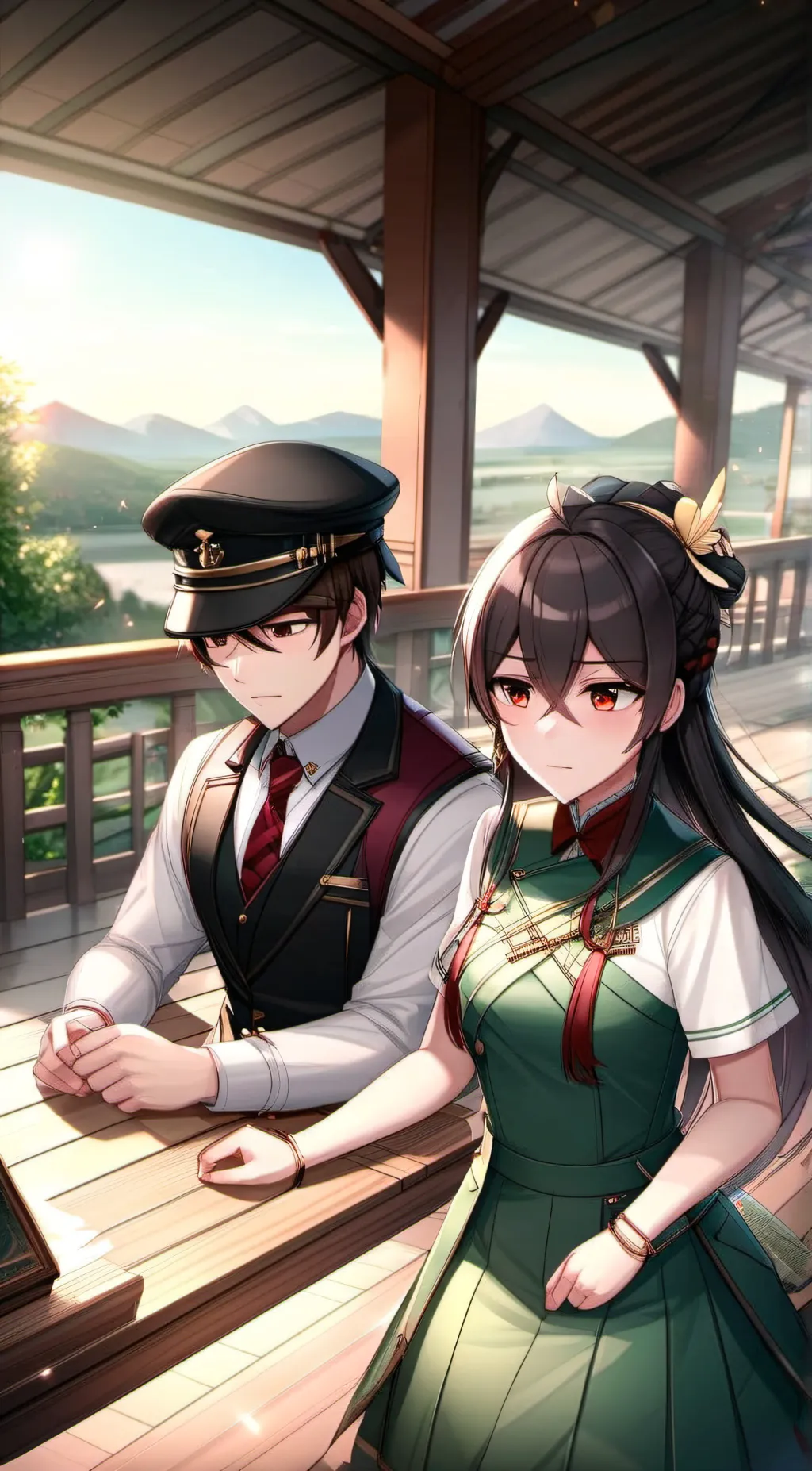 ai character: Fritz background