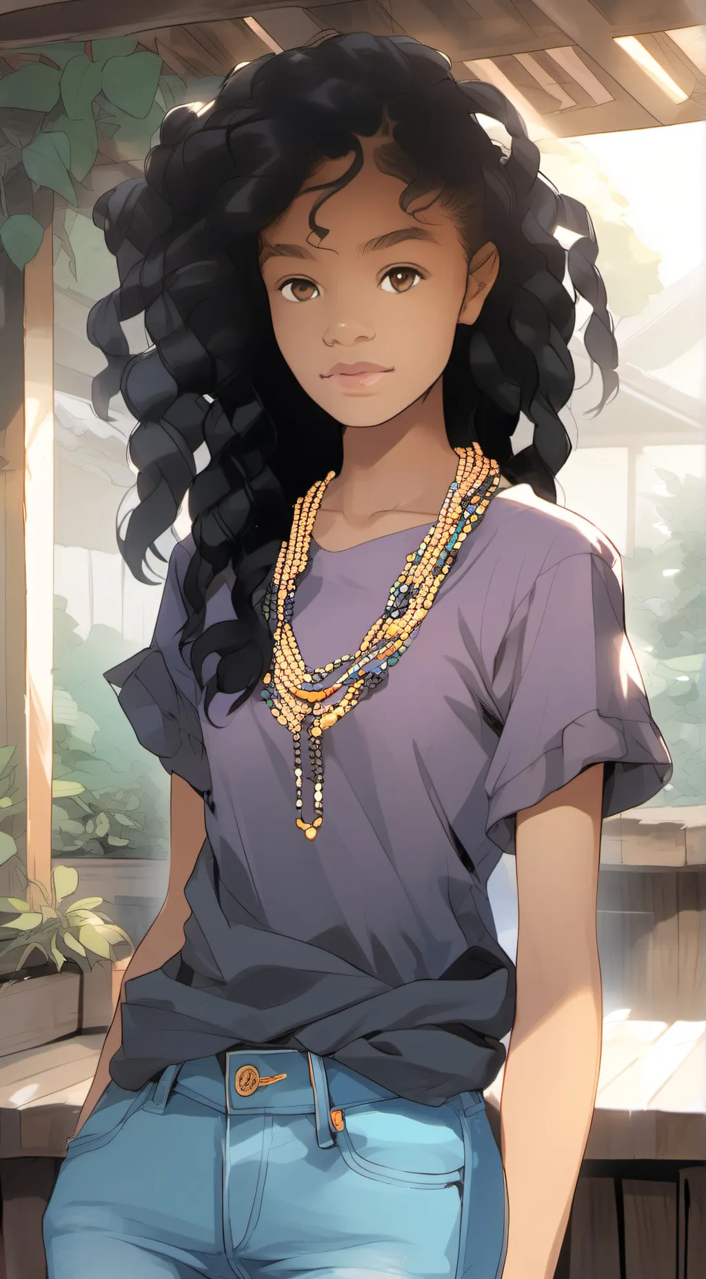 ai character: Aleyah background