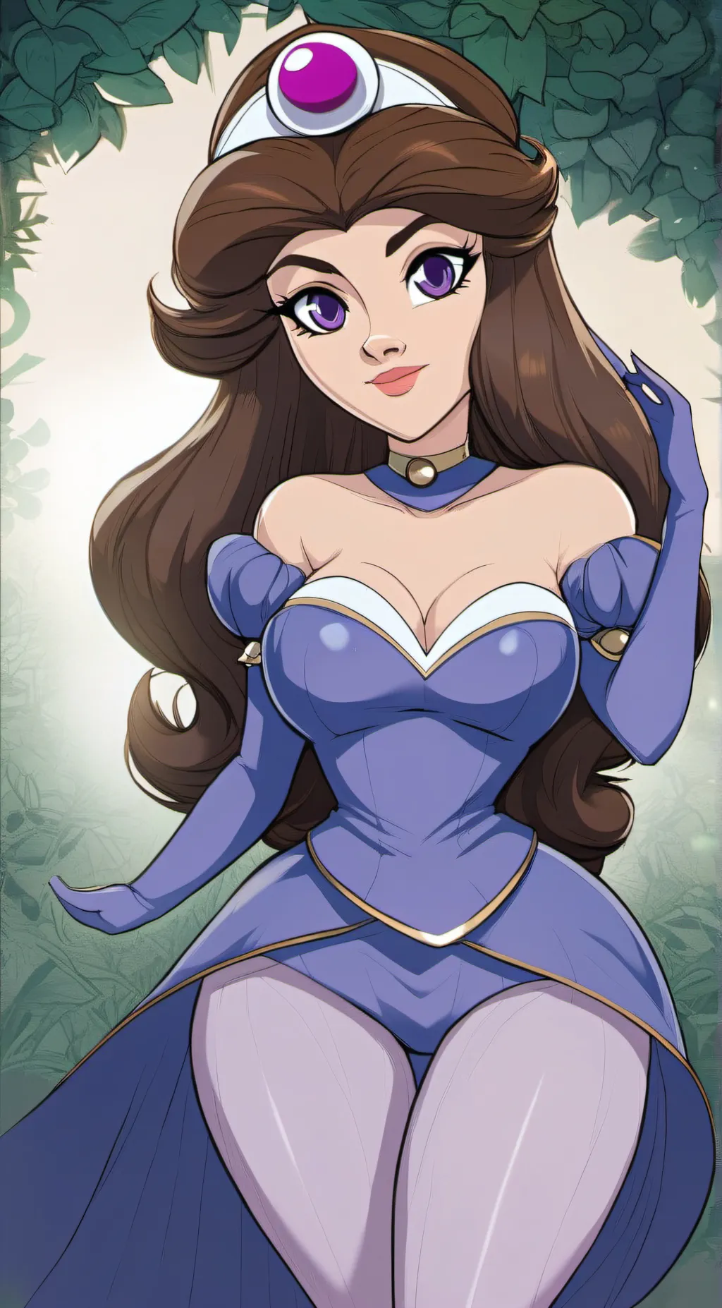 ai character: Princess Plum background