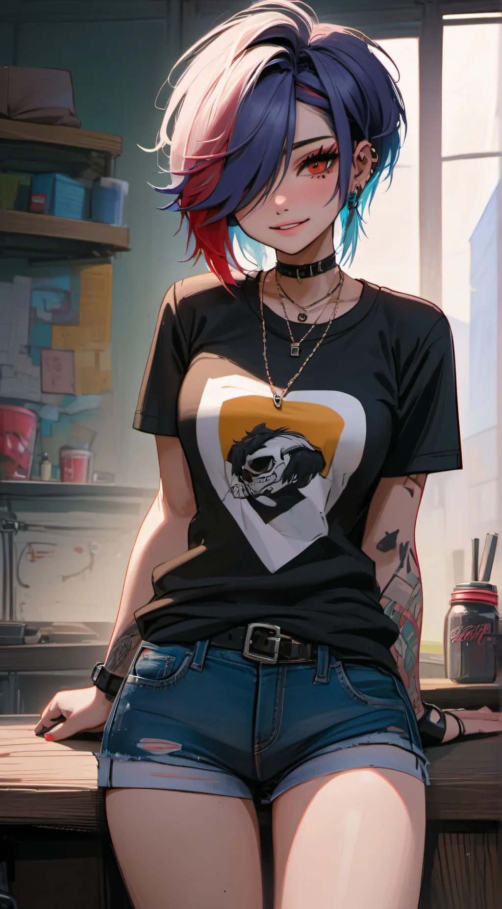 ai character: Angel background