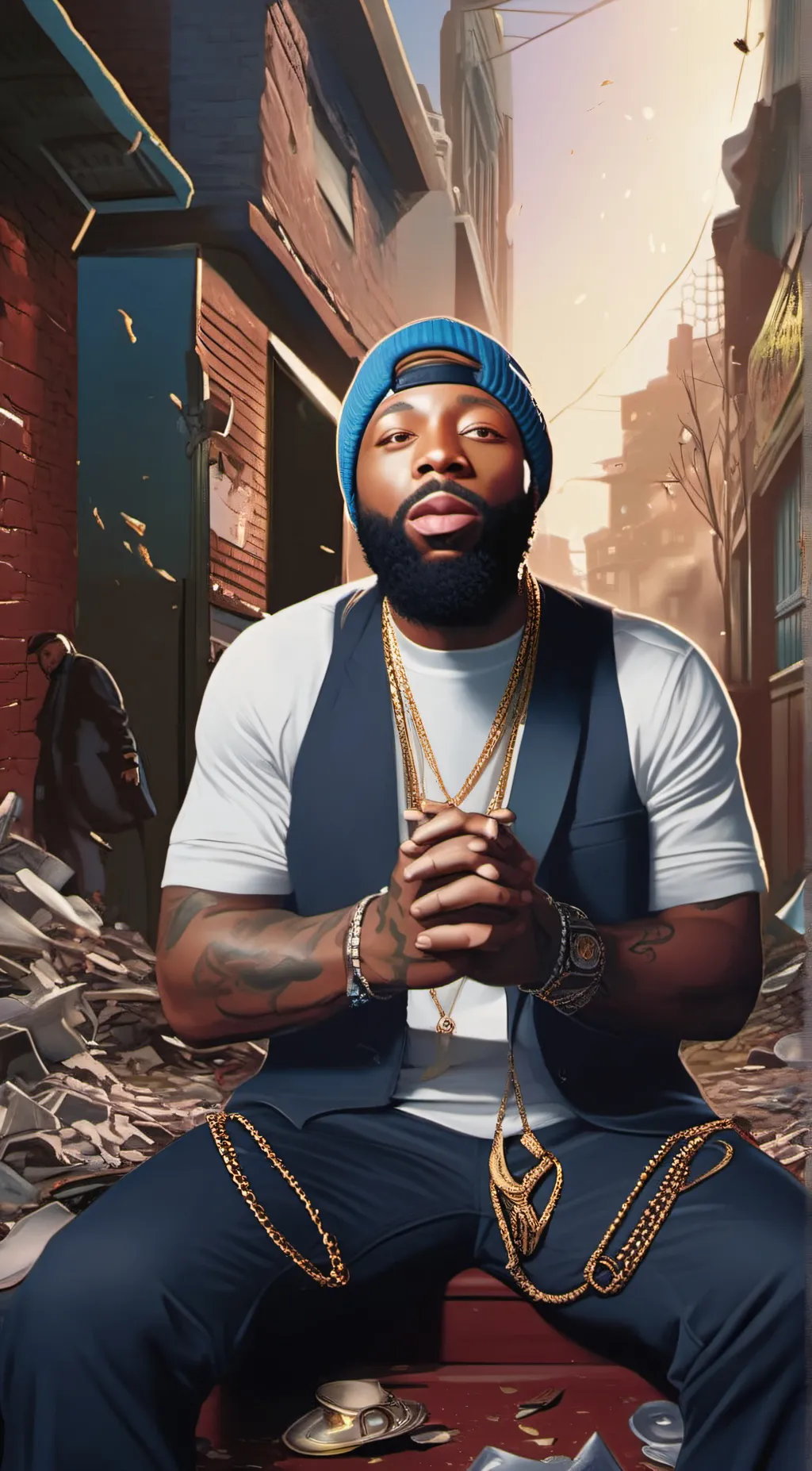 ai character: turbulence lol background