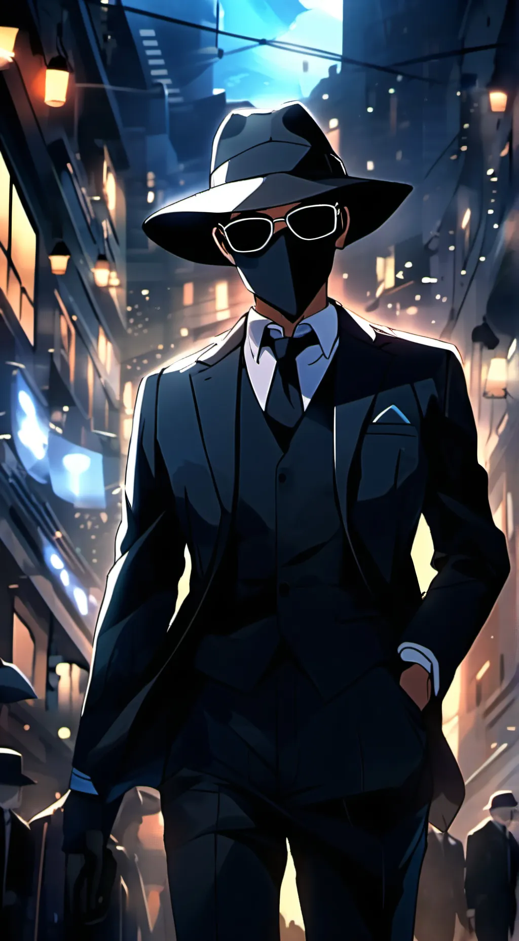 ai character: Mark background