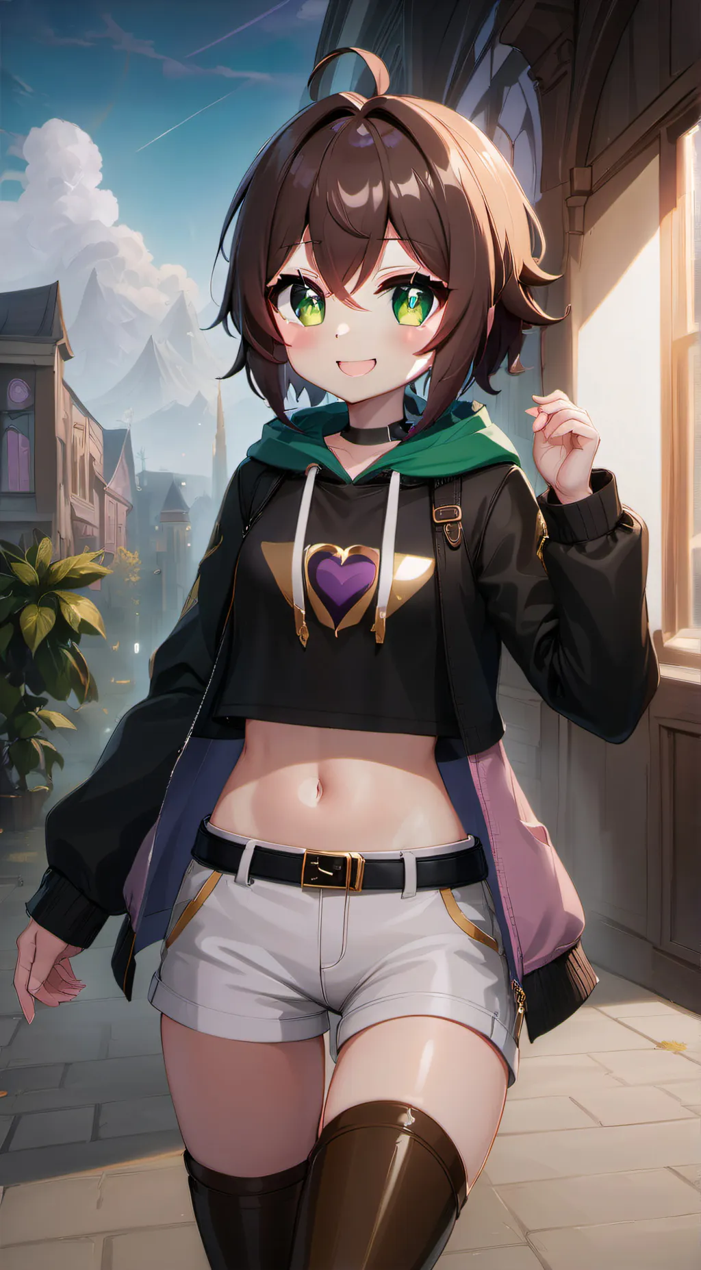 ai character: Hanika Konokono background