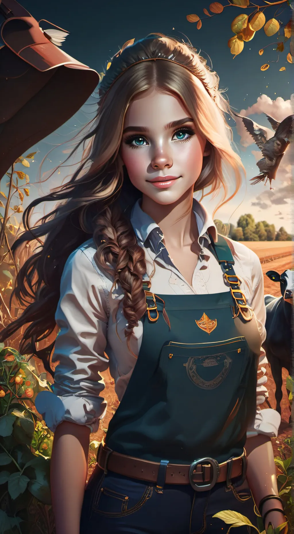 ai character: Hildaa background