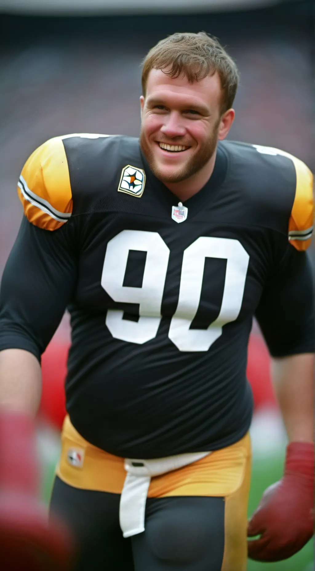 ai character: t g watt background