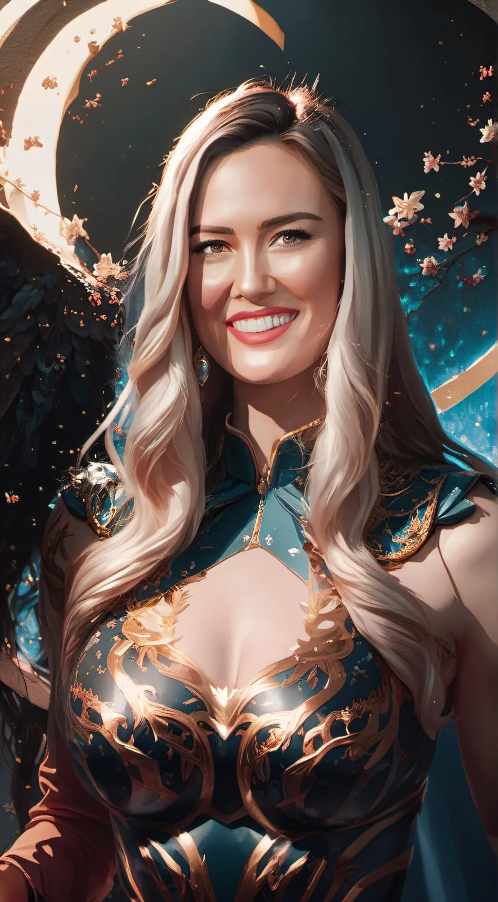 ai character: Diamond background