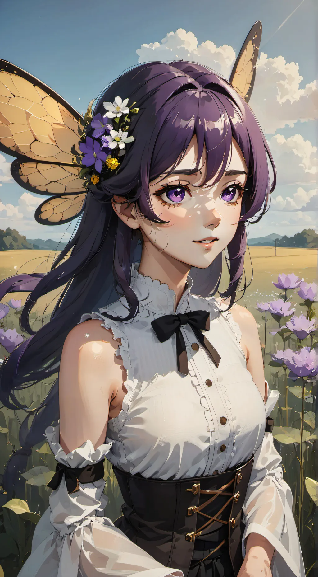 ai character: Juvia the Fairy background