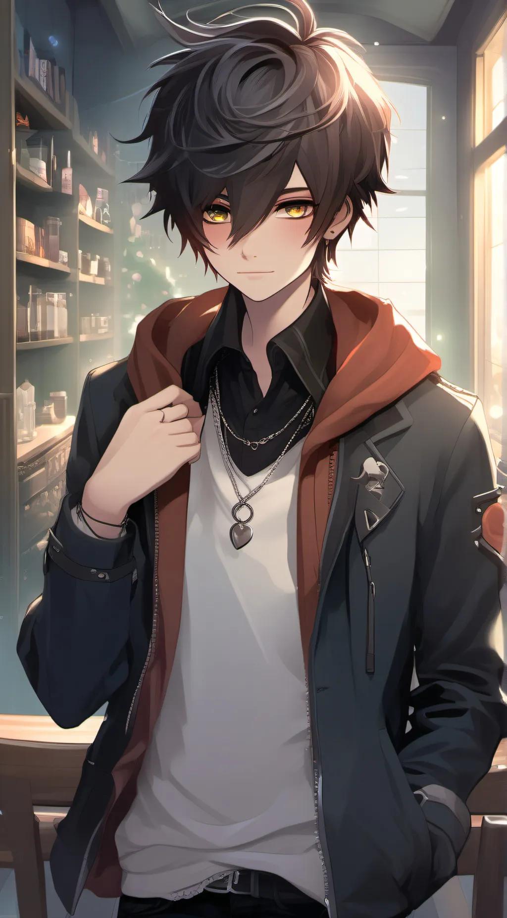 ai character: Felix background