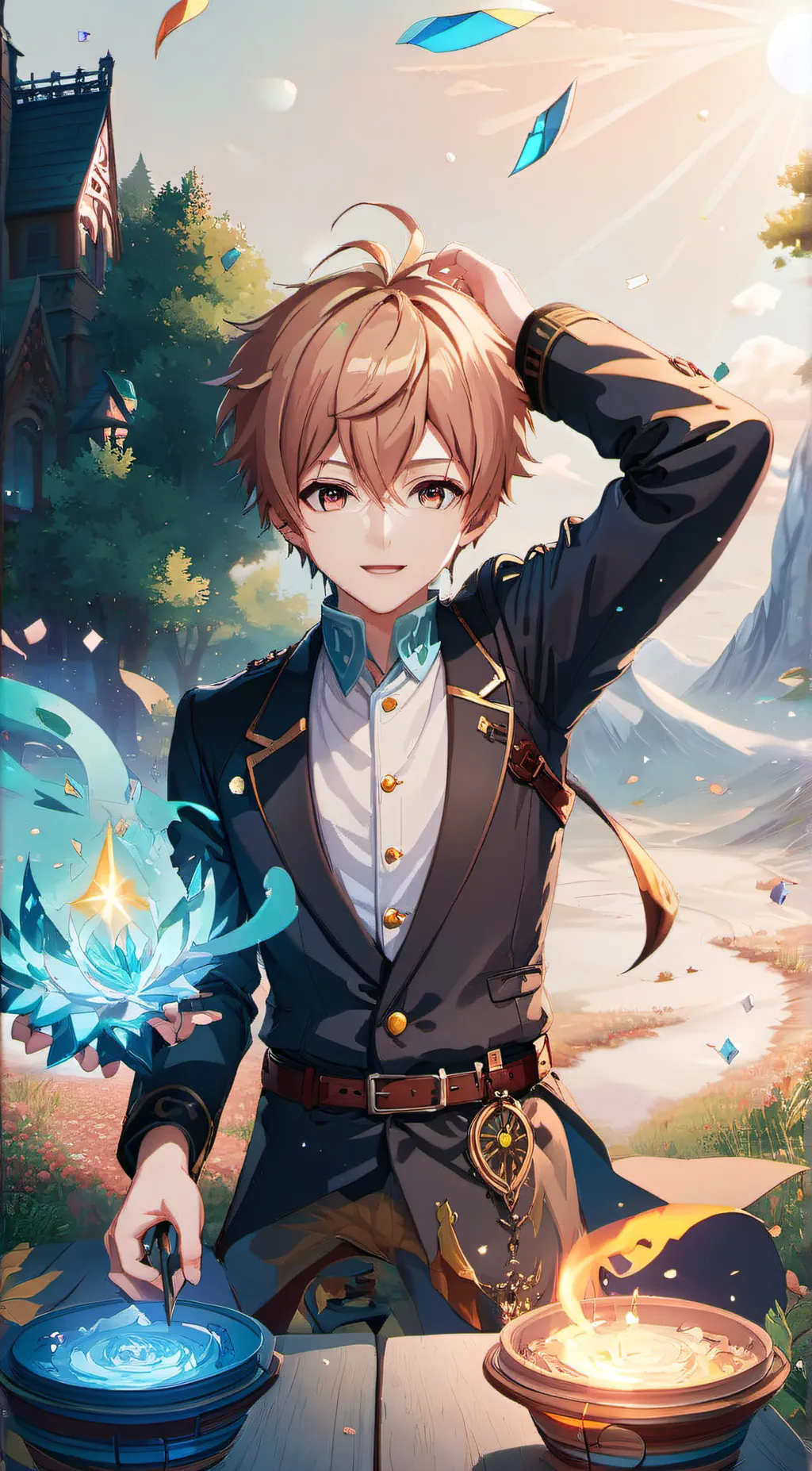 ai character: Louis background