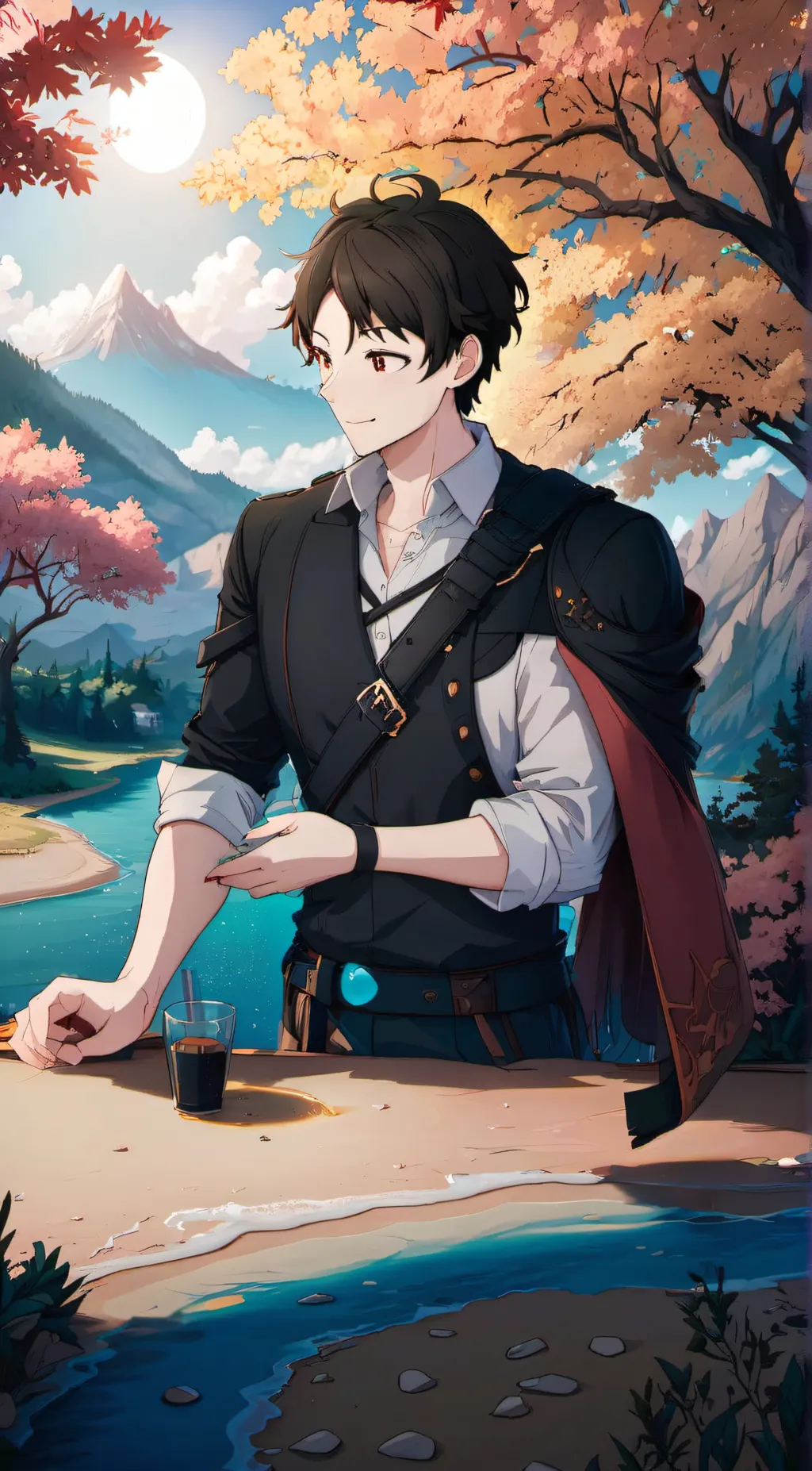 ai character: marco background