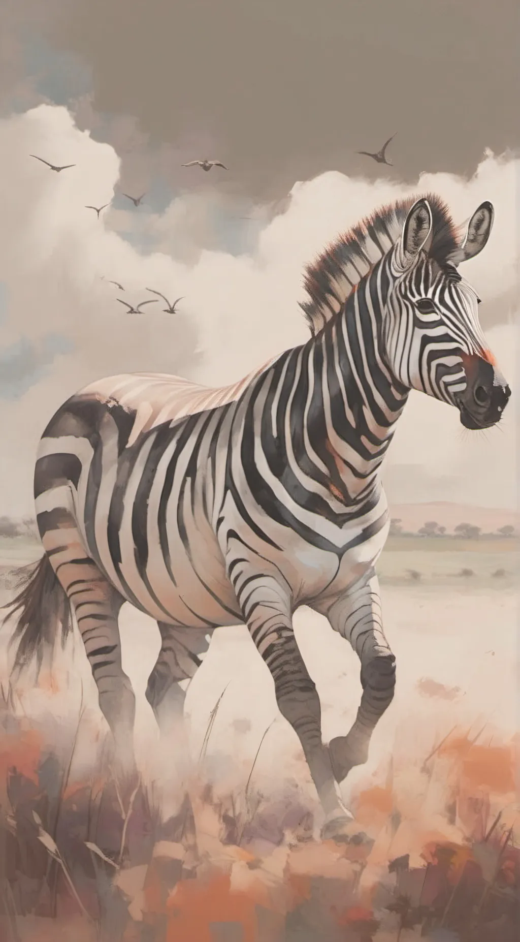 ai character: Zezy background