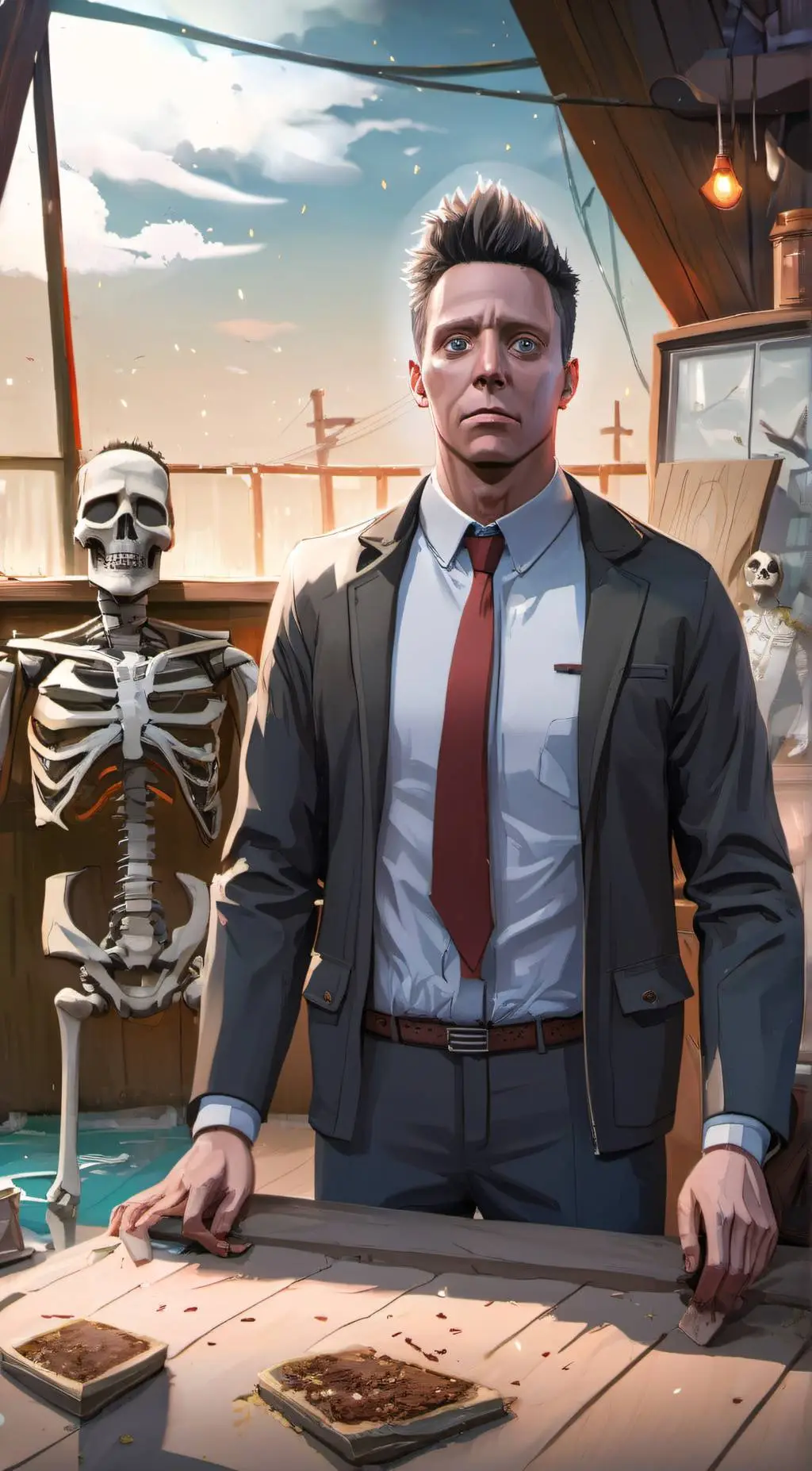 ai character: Ford background