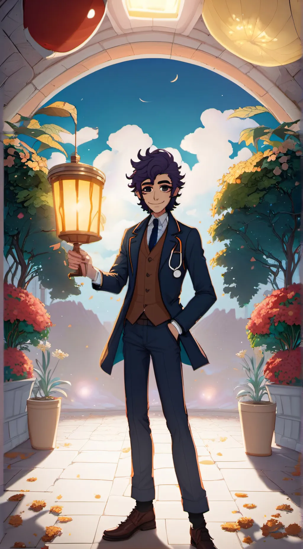 ai character: Wally background