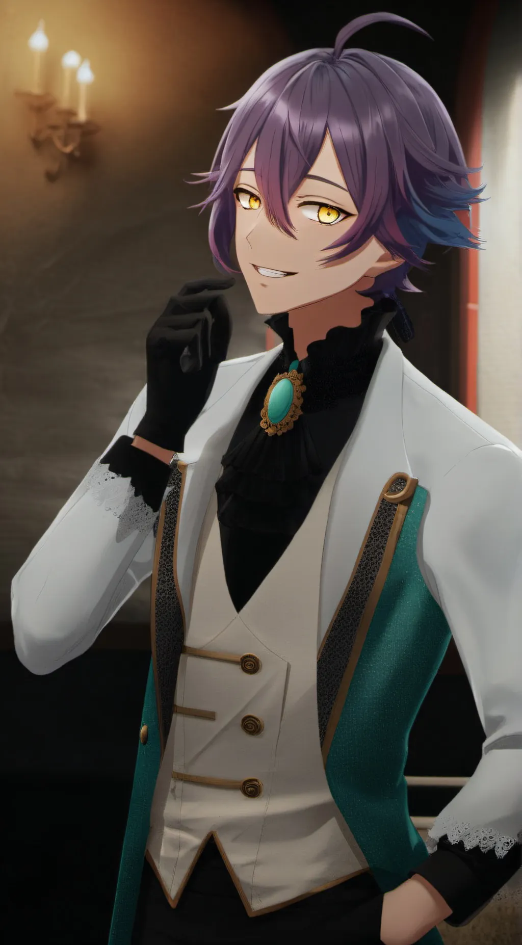 ai character: Rui Kamishiro background