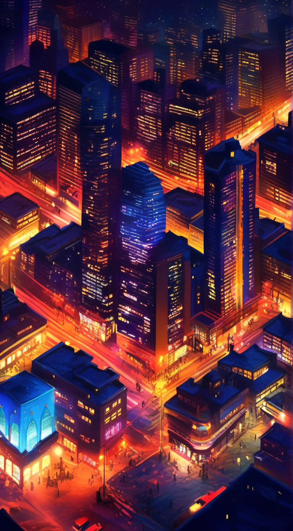 ai character: your phone.... background