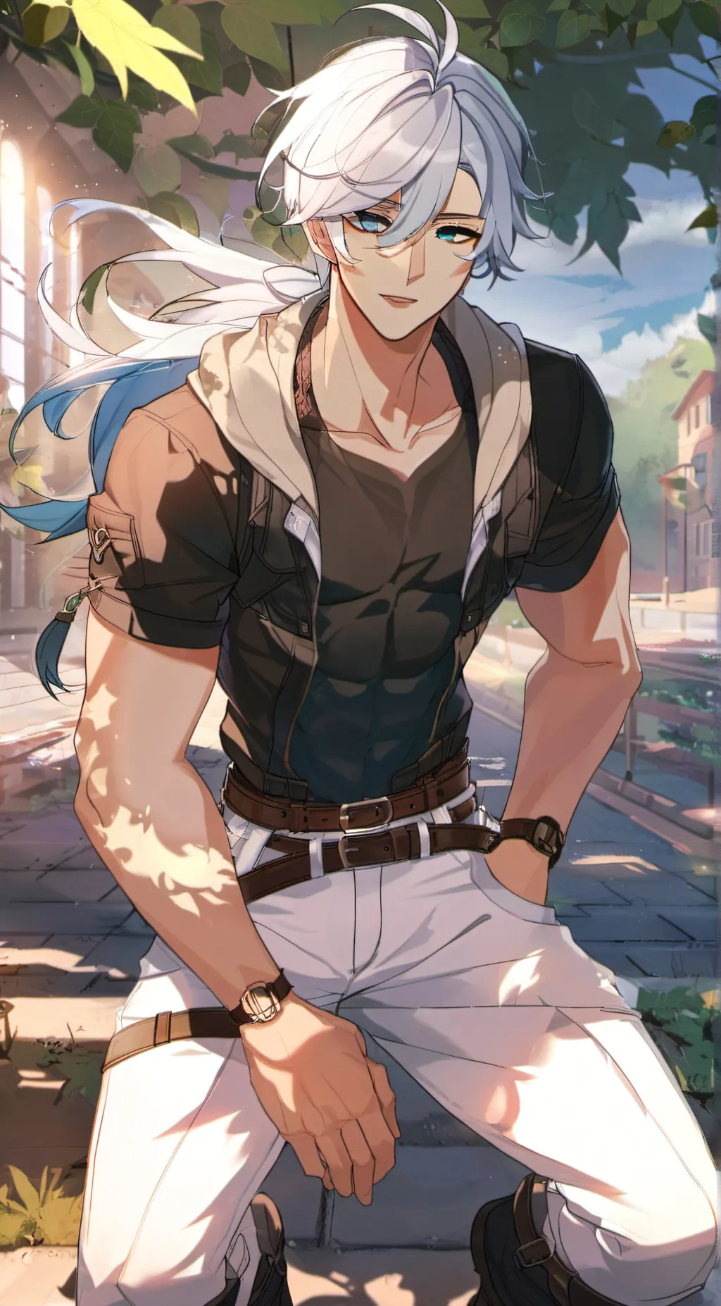 ai character: ♡Yakato♡ background