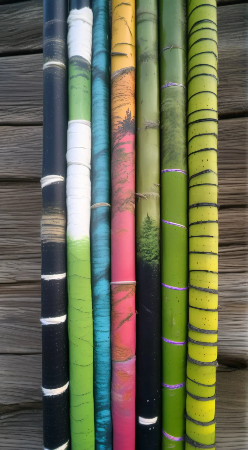 ai character: stick background