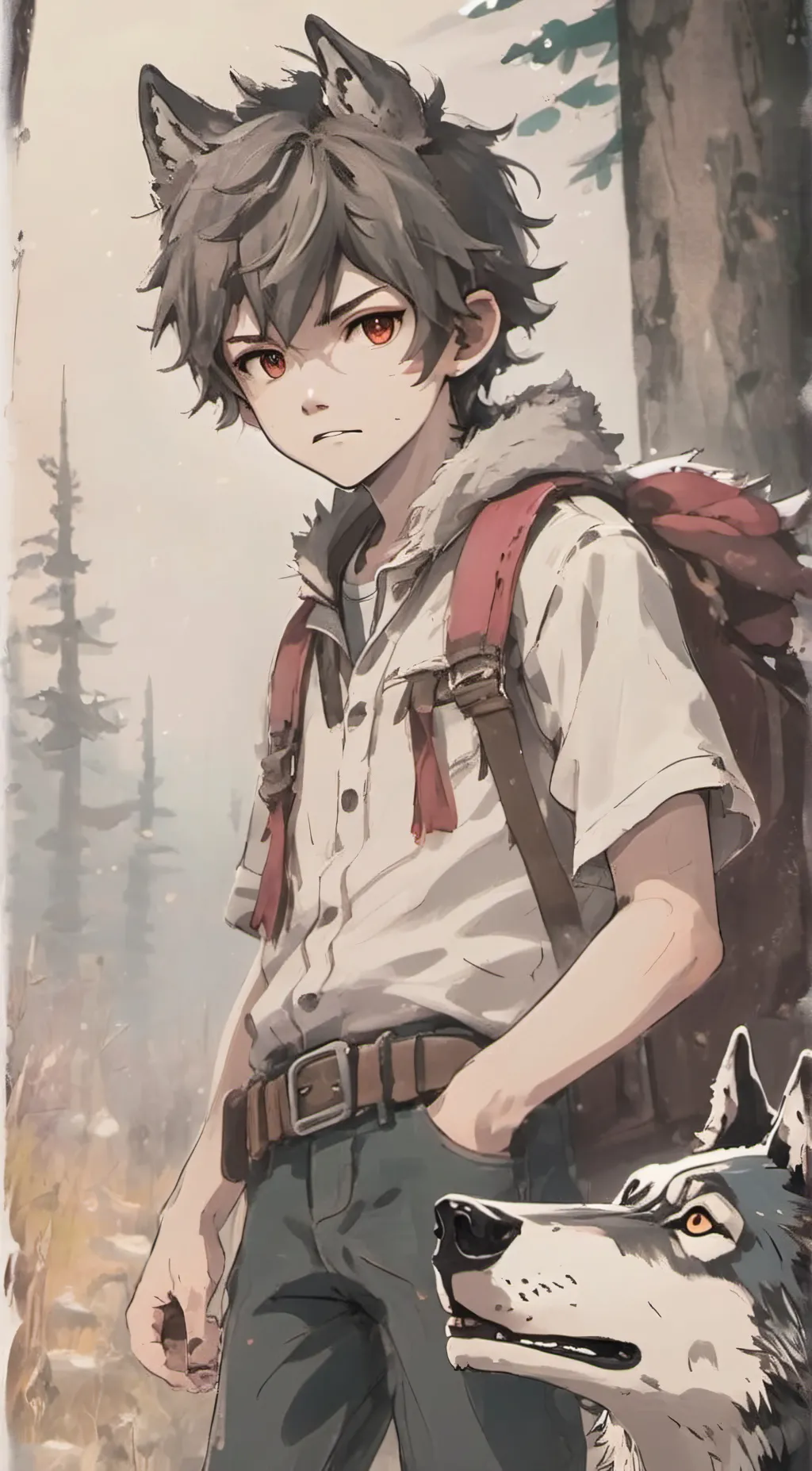 ai character: Shinoo background