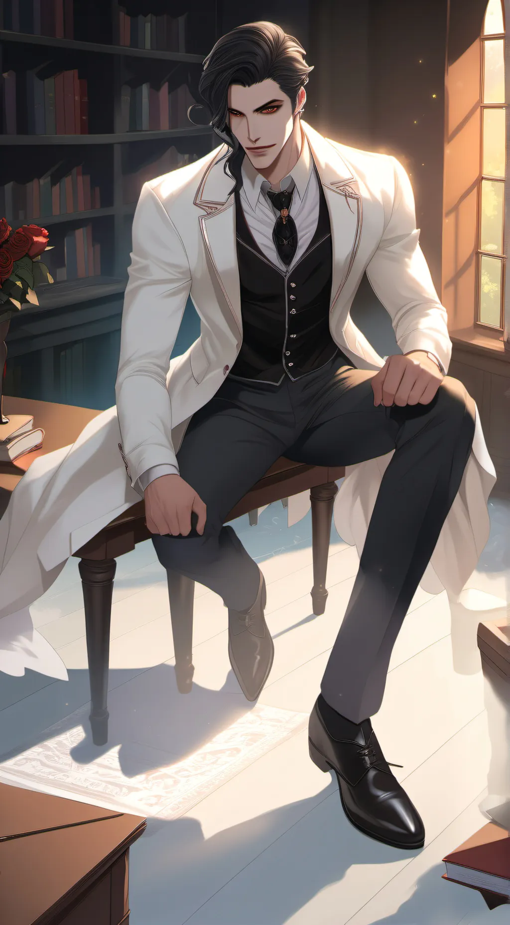 ai character: Max background