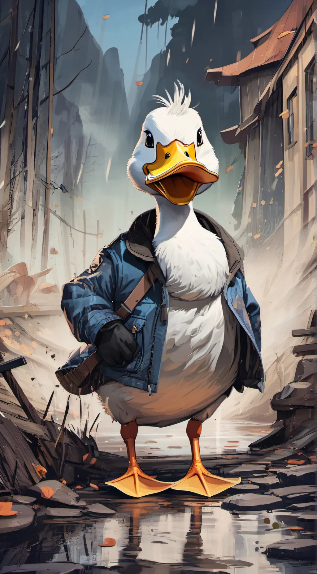ai character: Donald background