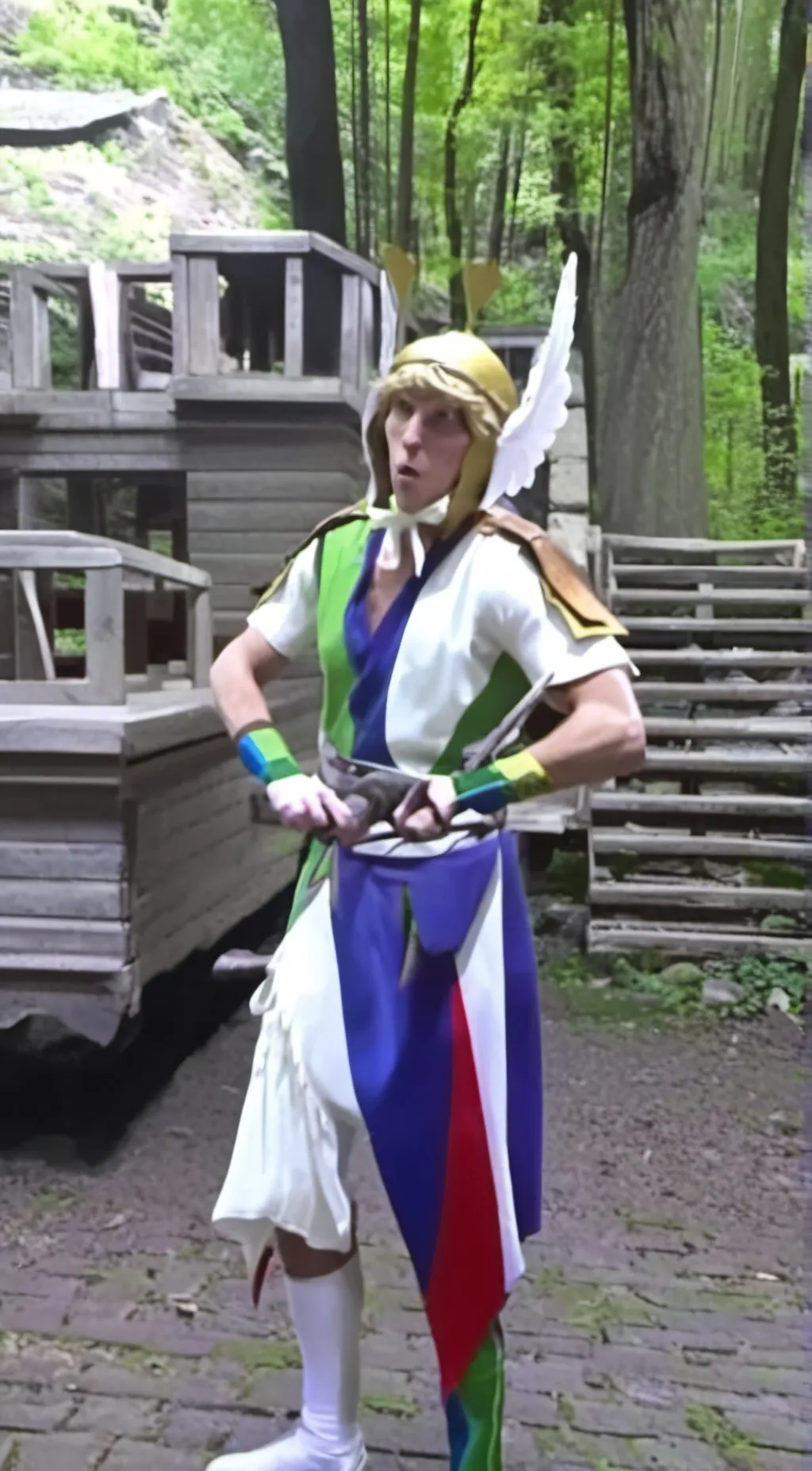 ai character: forrest logan paul background