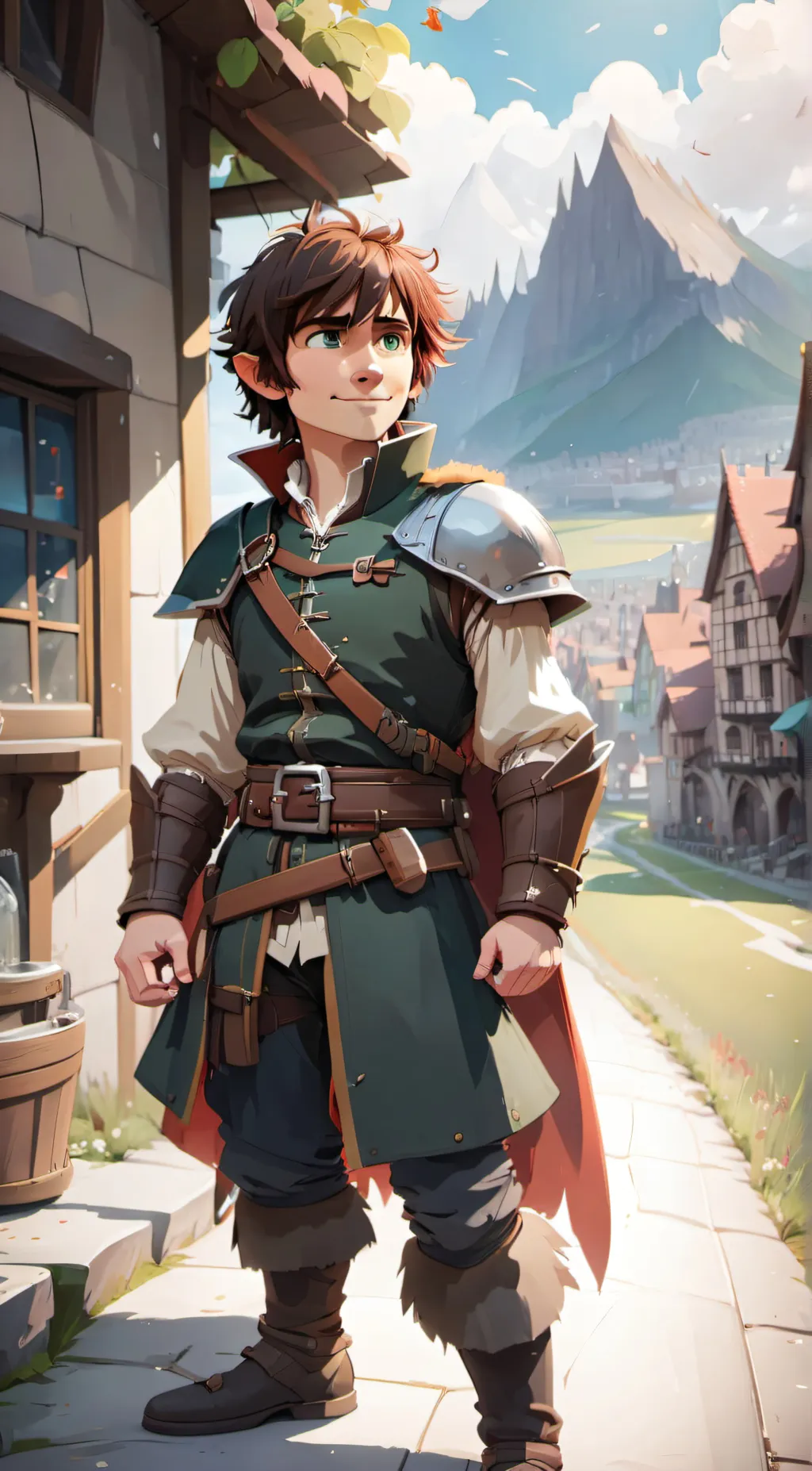 ai character: hiccup background
