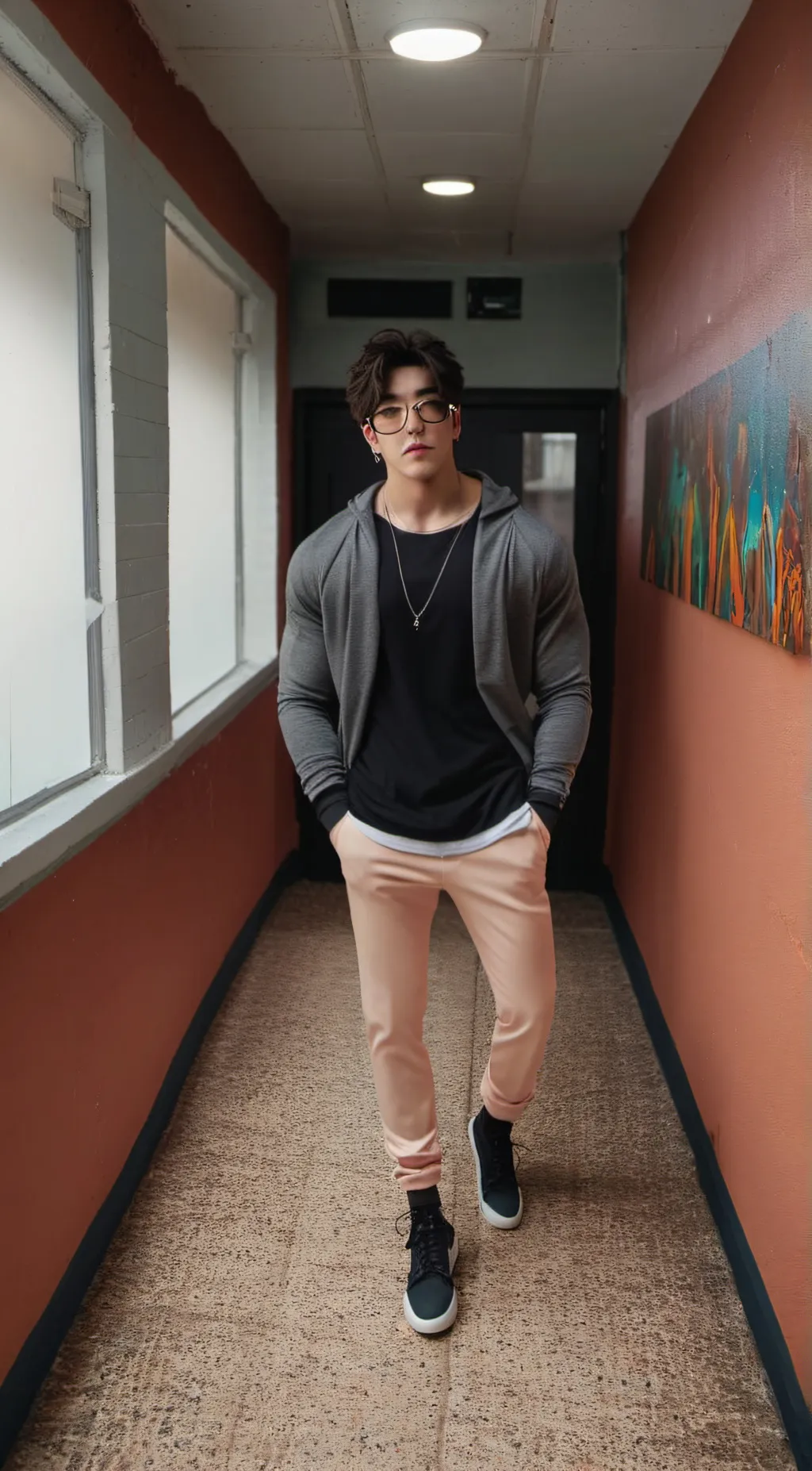 ai character: JJangE background