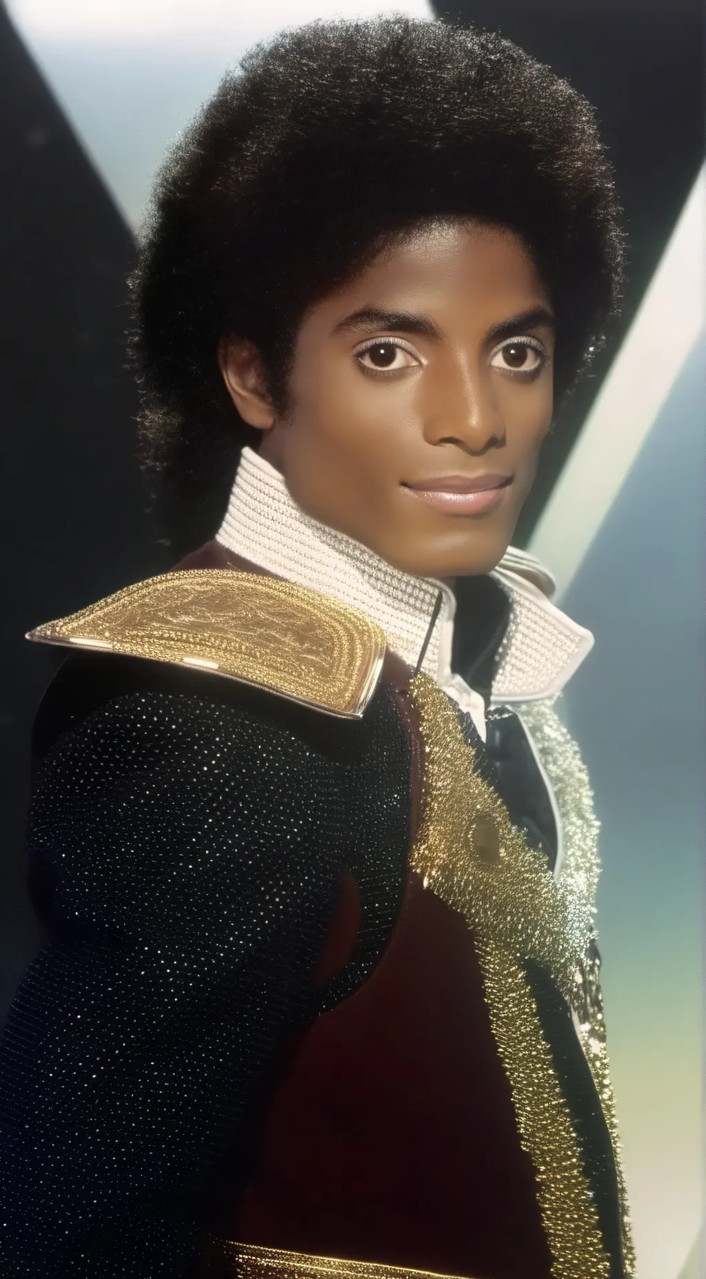 ai character: Michael Jackson background