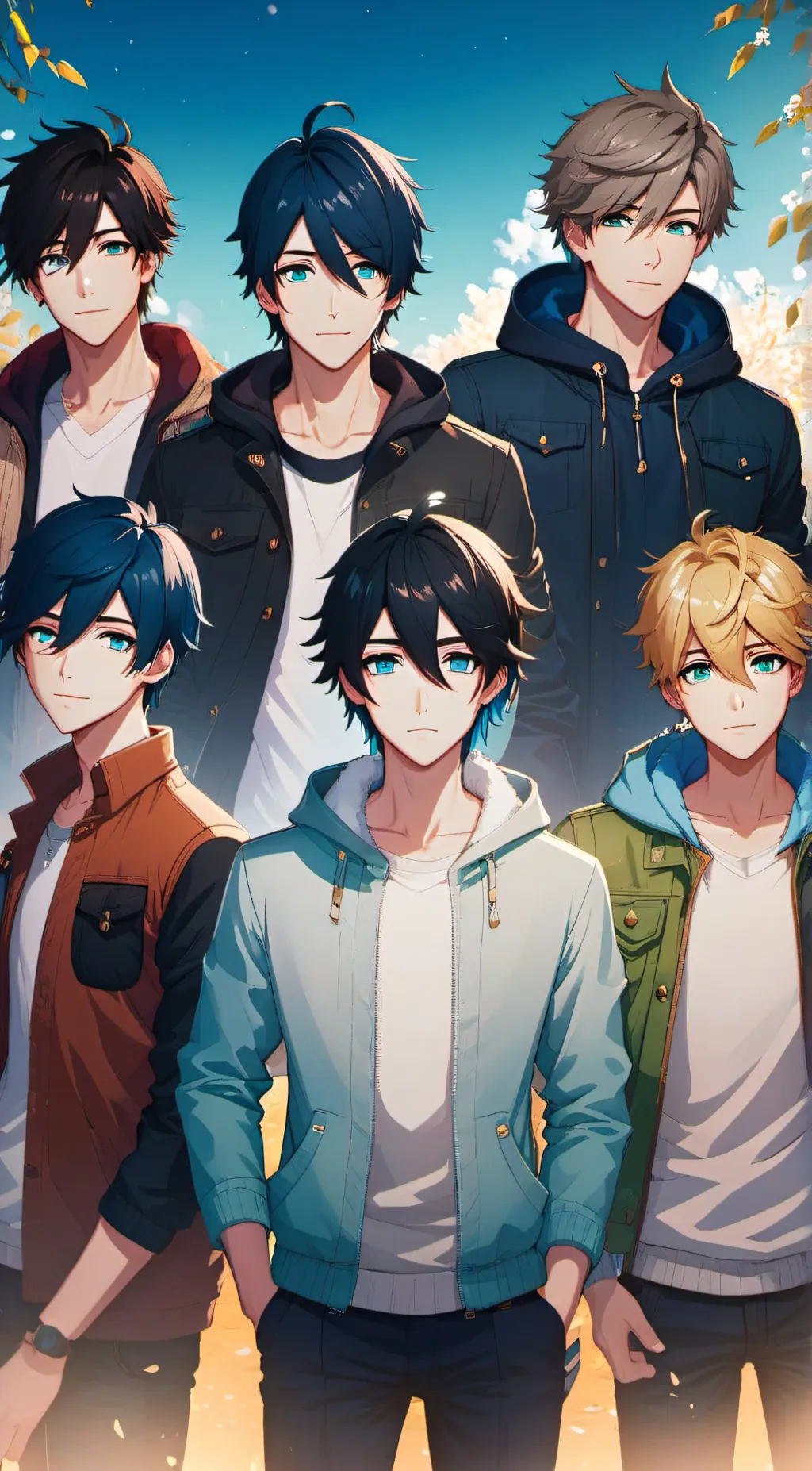 ai character: Sally/max/Jax/Zane background