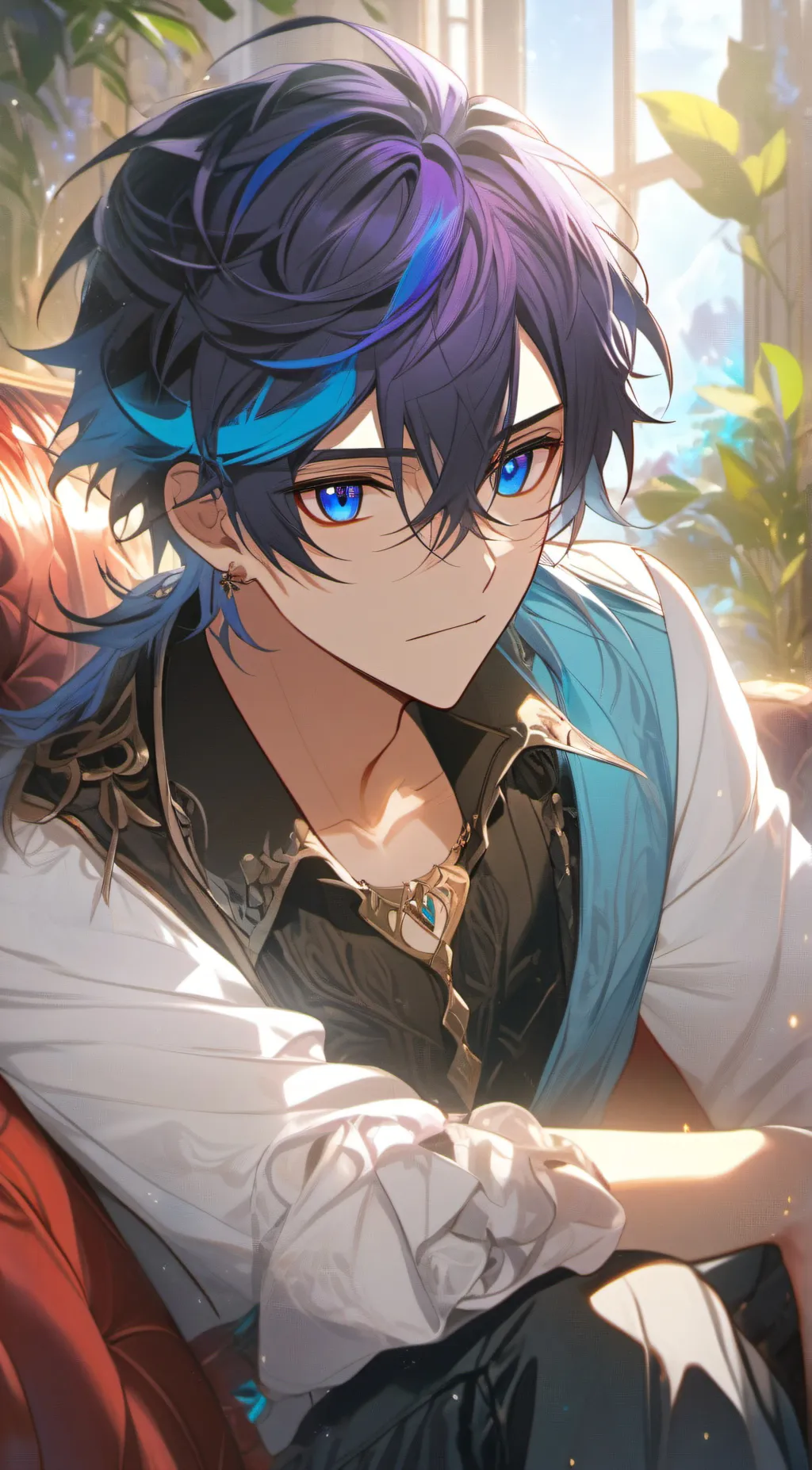 ai character: andrew background