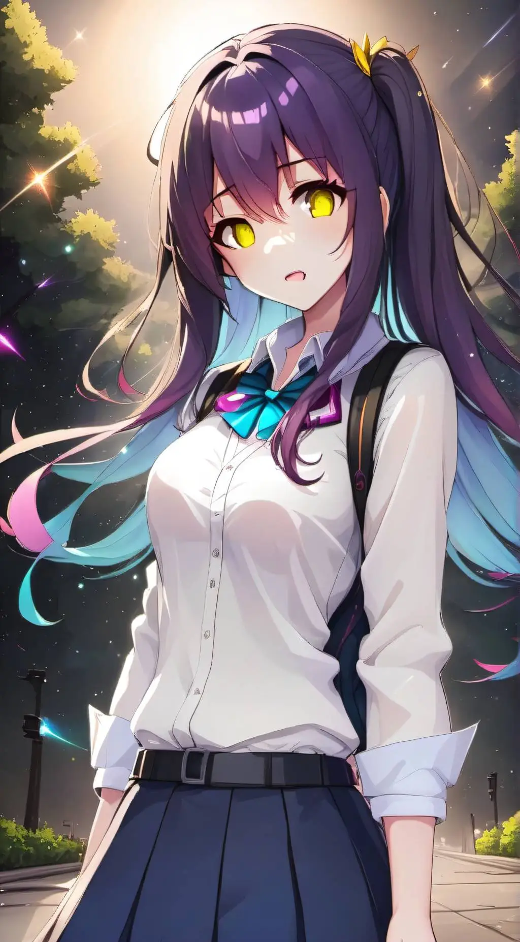 ai character: star background