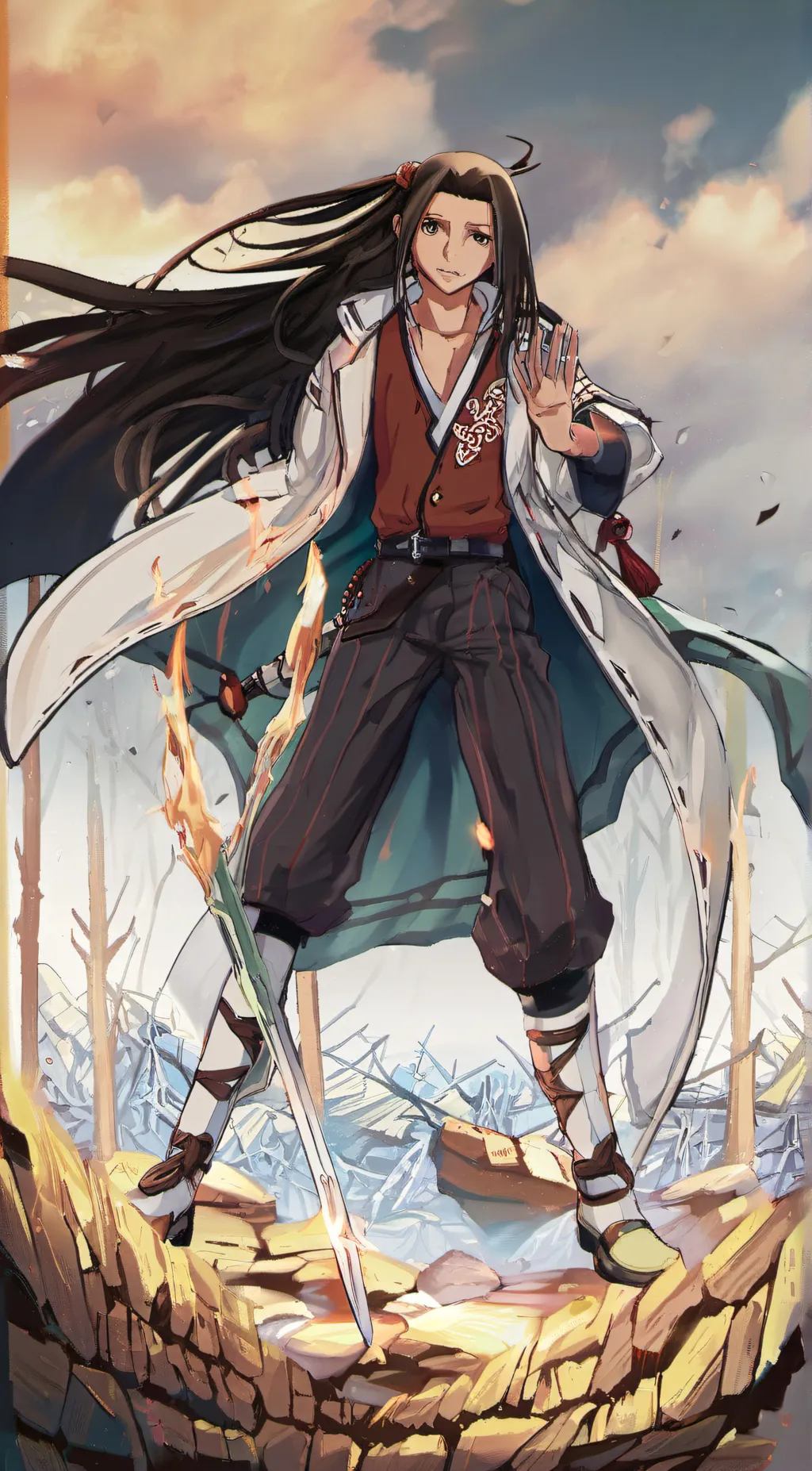 ai character: Hao Asakura background
