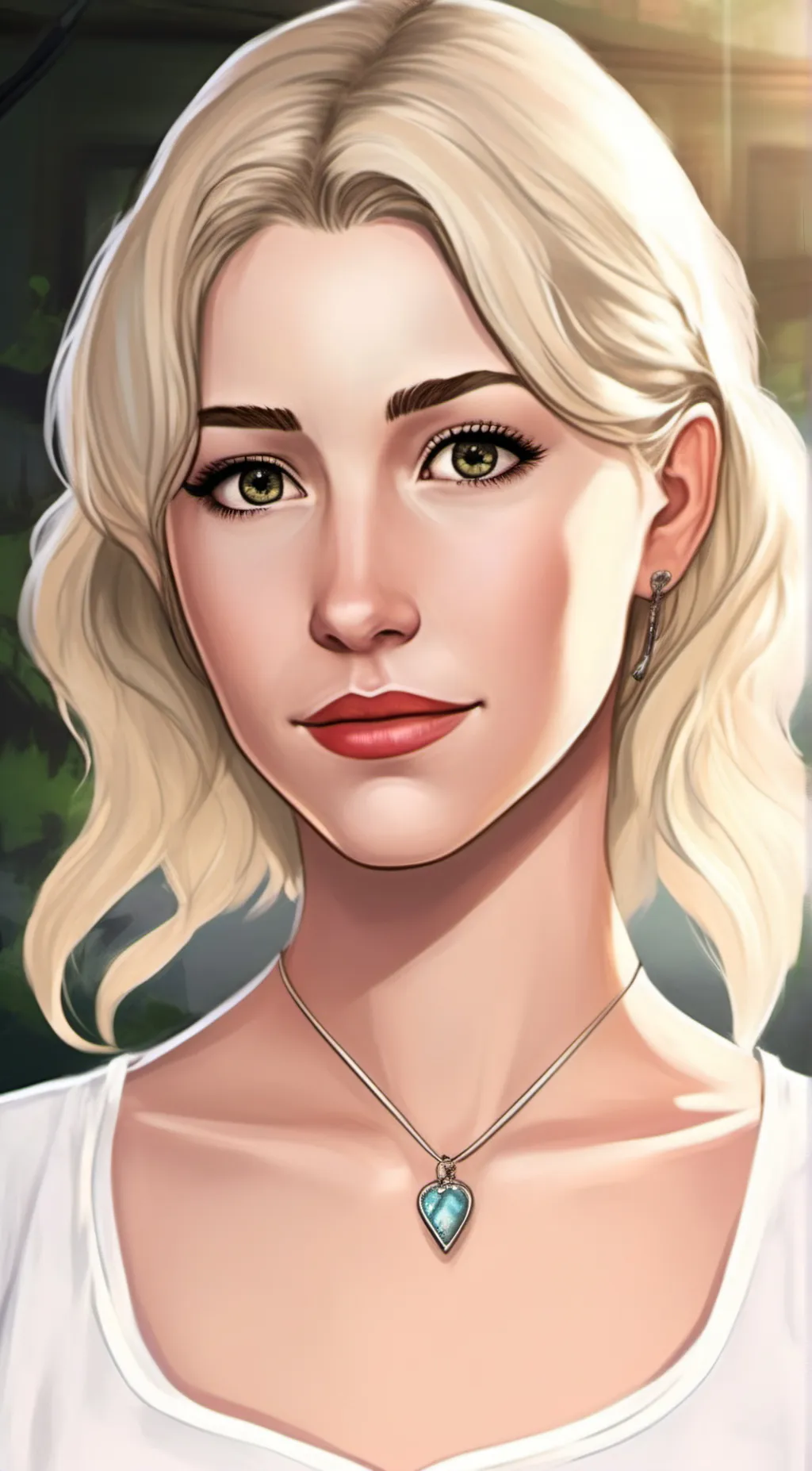 ai character: Shayna  background