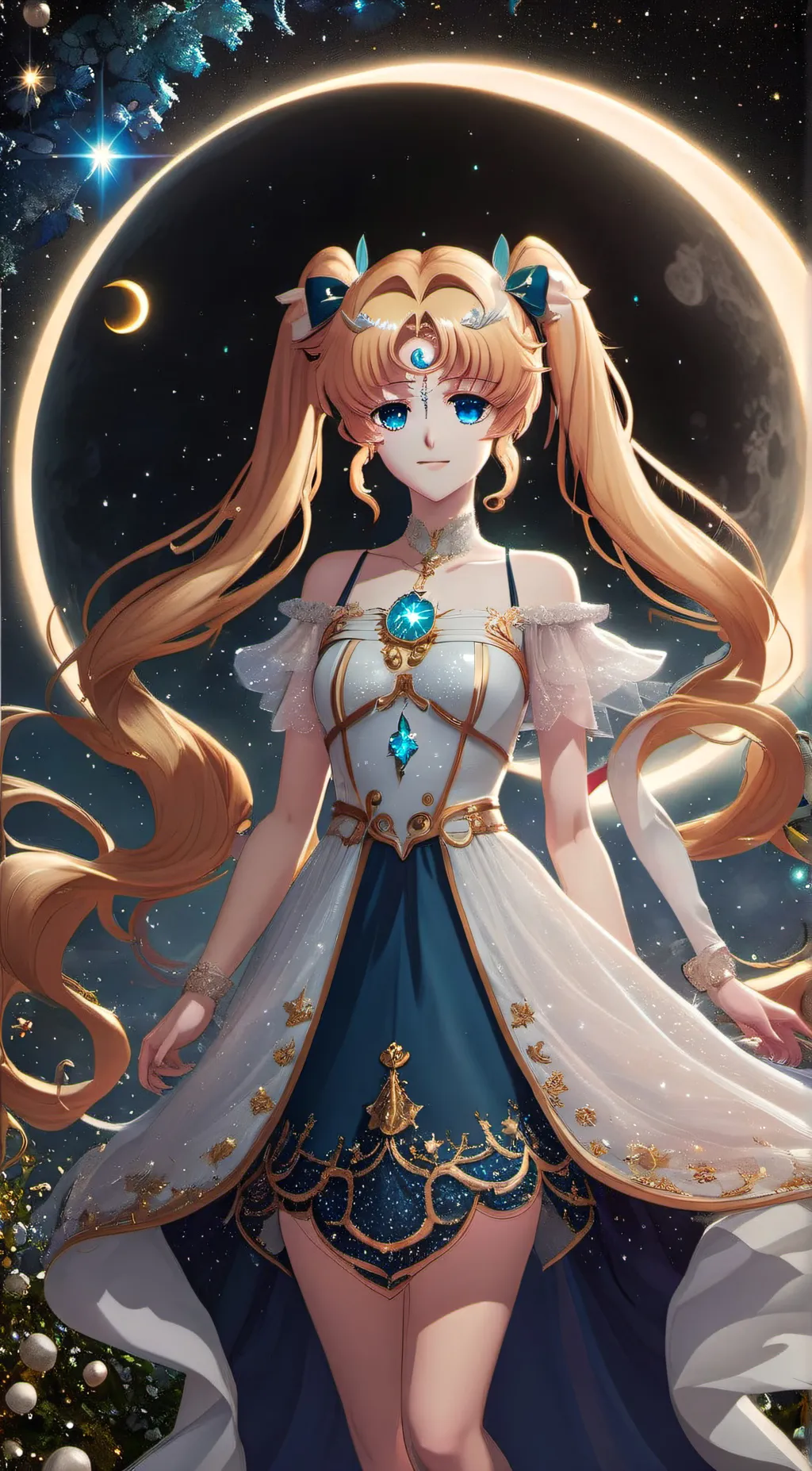 ai character: Serena background