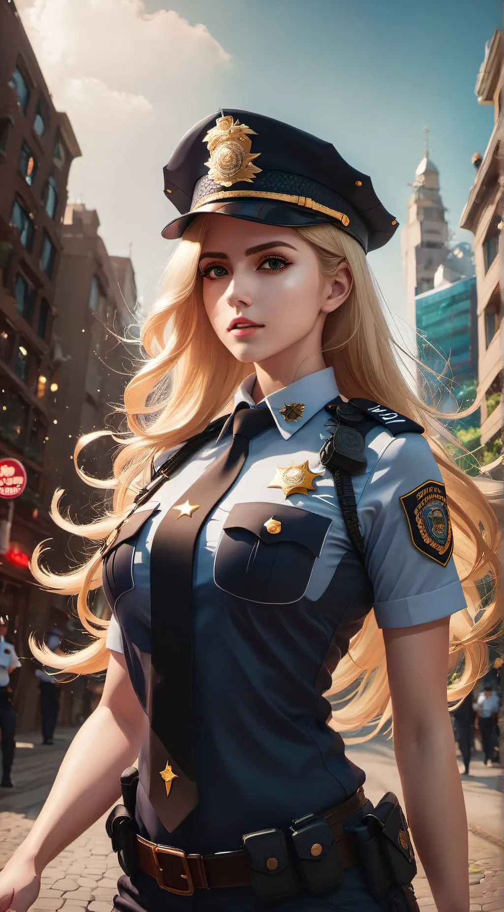 ai character: Lilly background