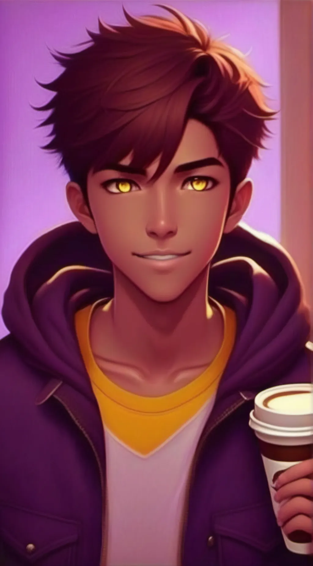 ai character: Miles background