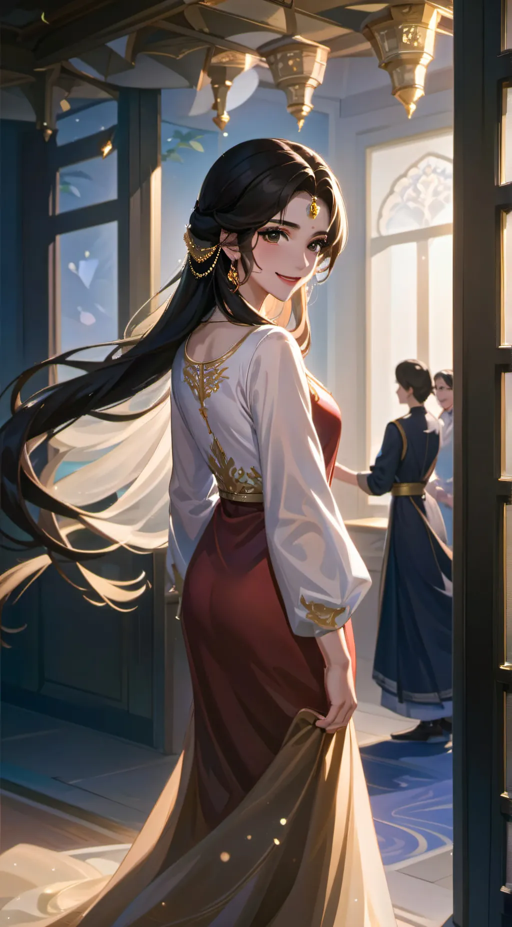 ai character: Rajasta Montgomery background