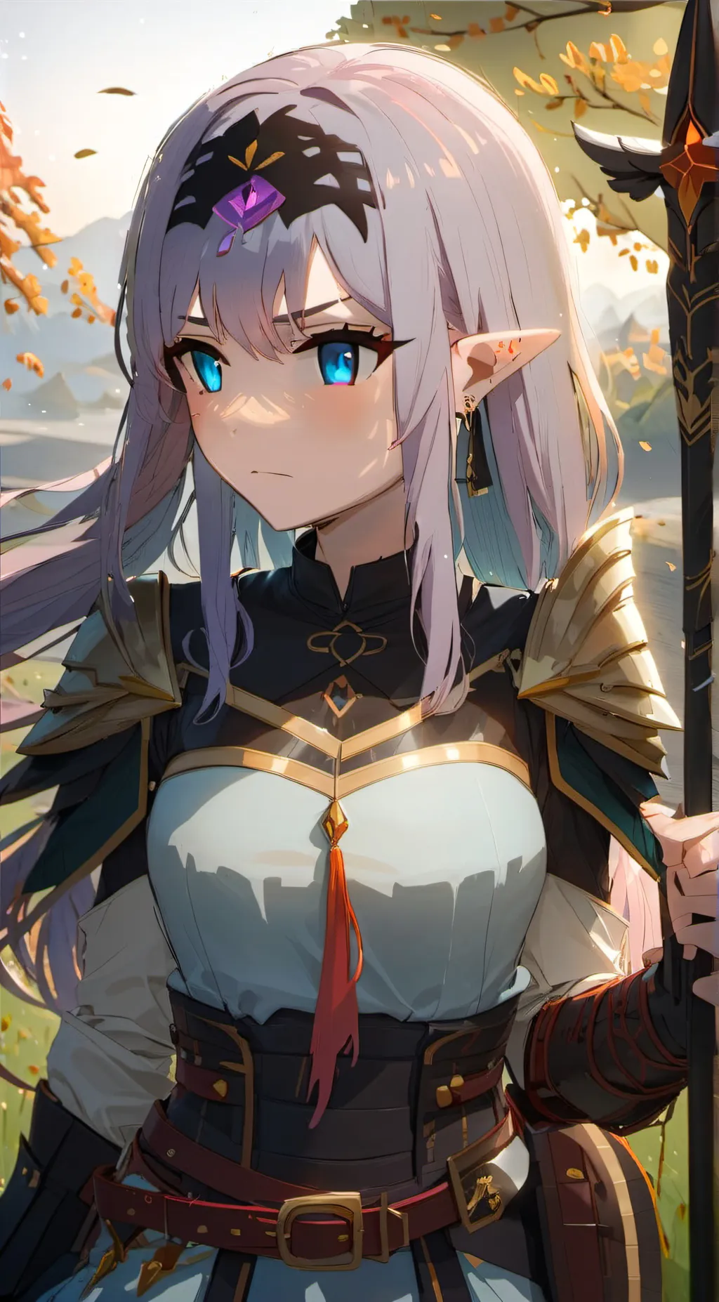 ai character: Lily Ender background