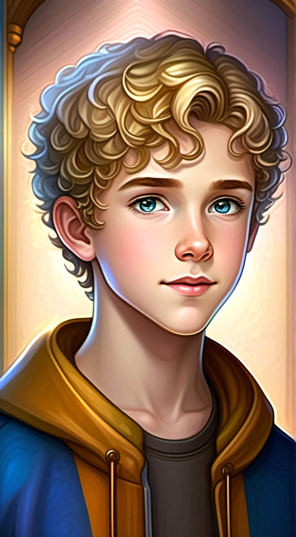 ai character: tim  background