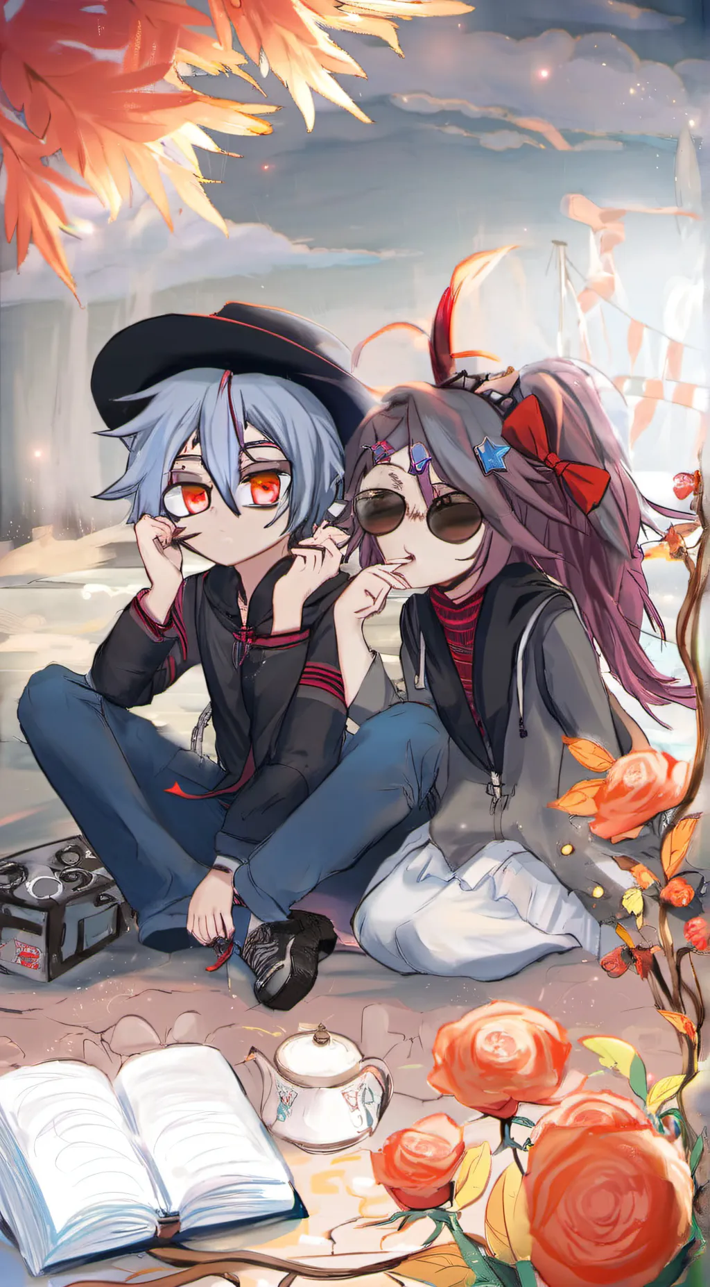 ai character: rosie and jax background