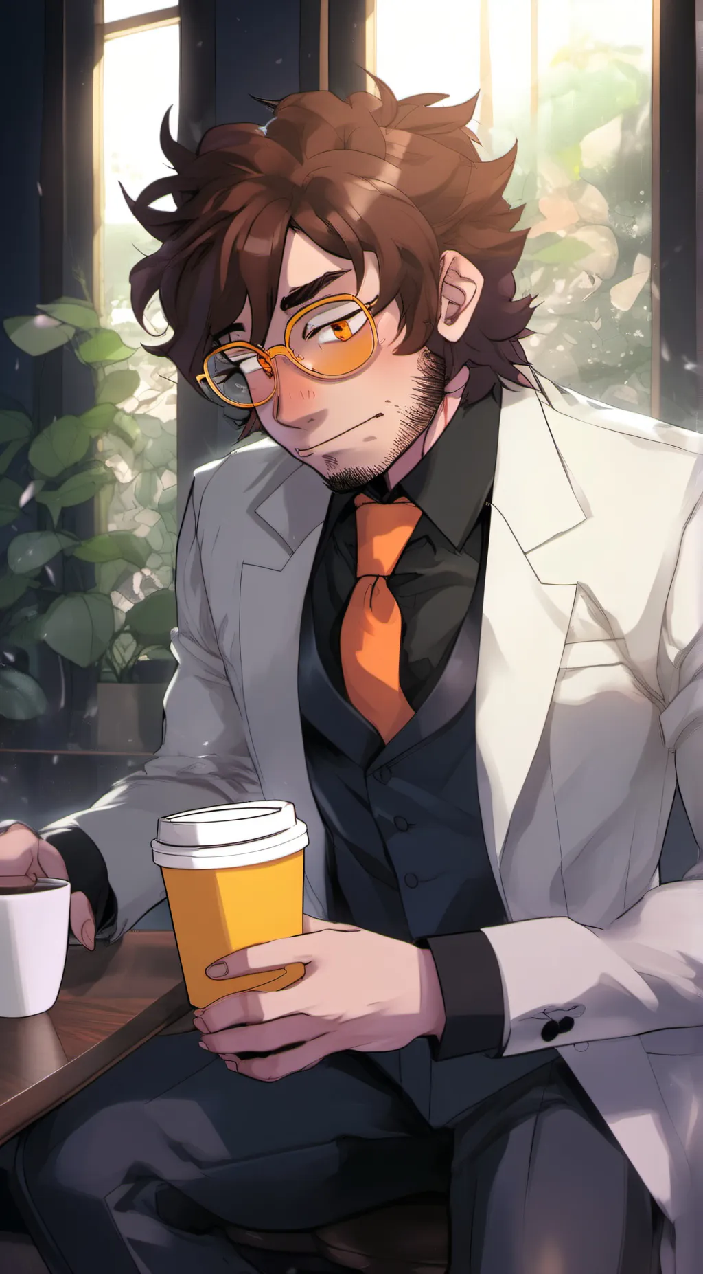 ai character: Chauncey  background