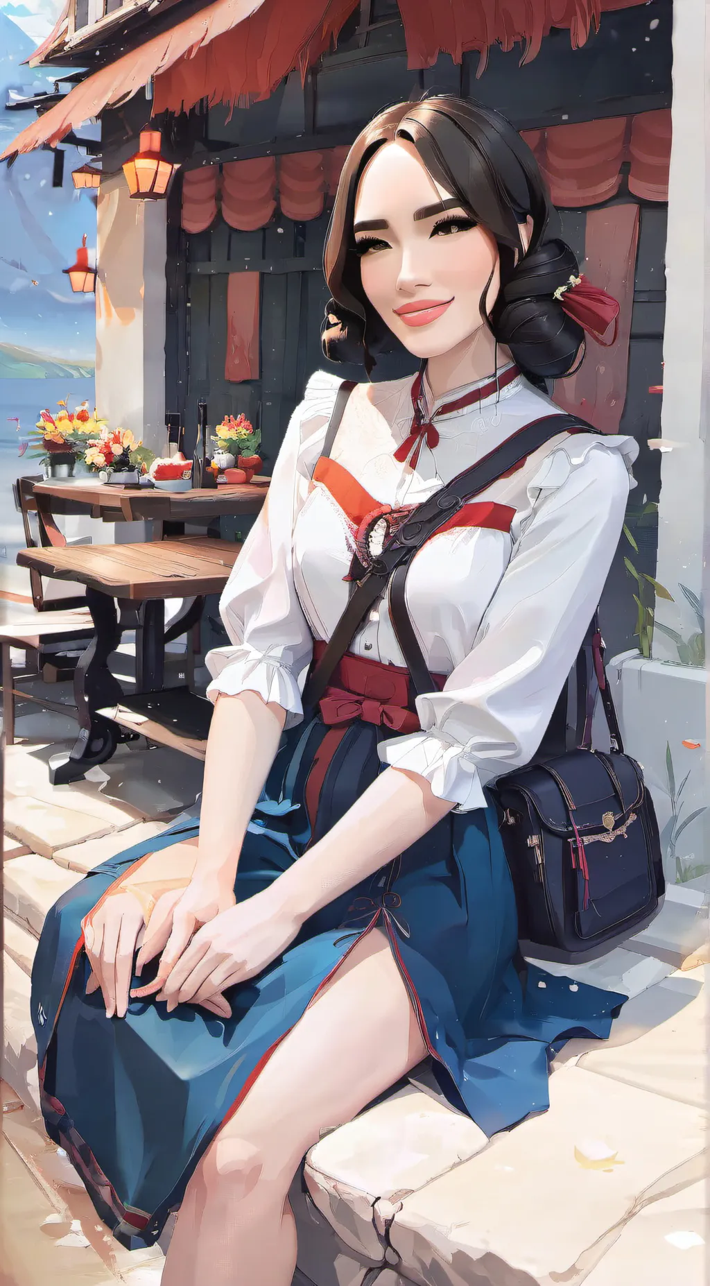 ai character: lia background