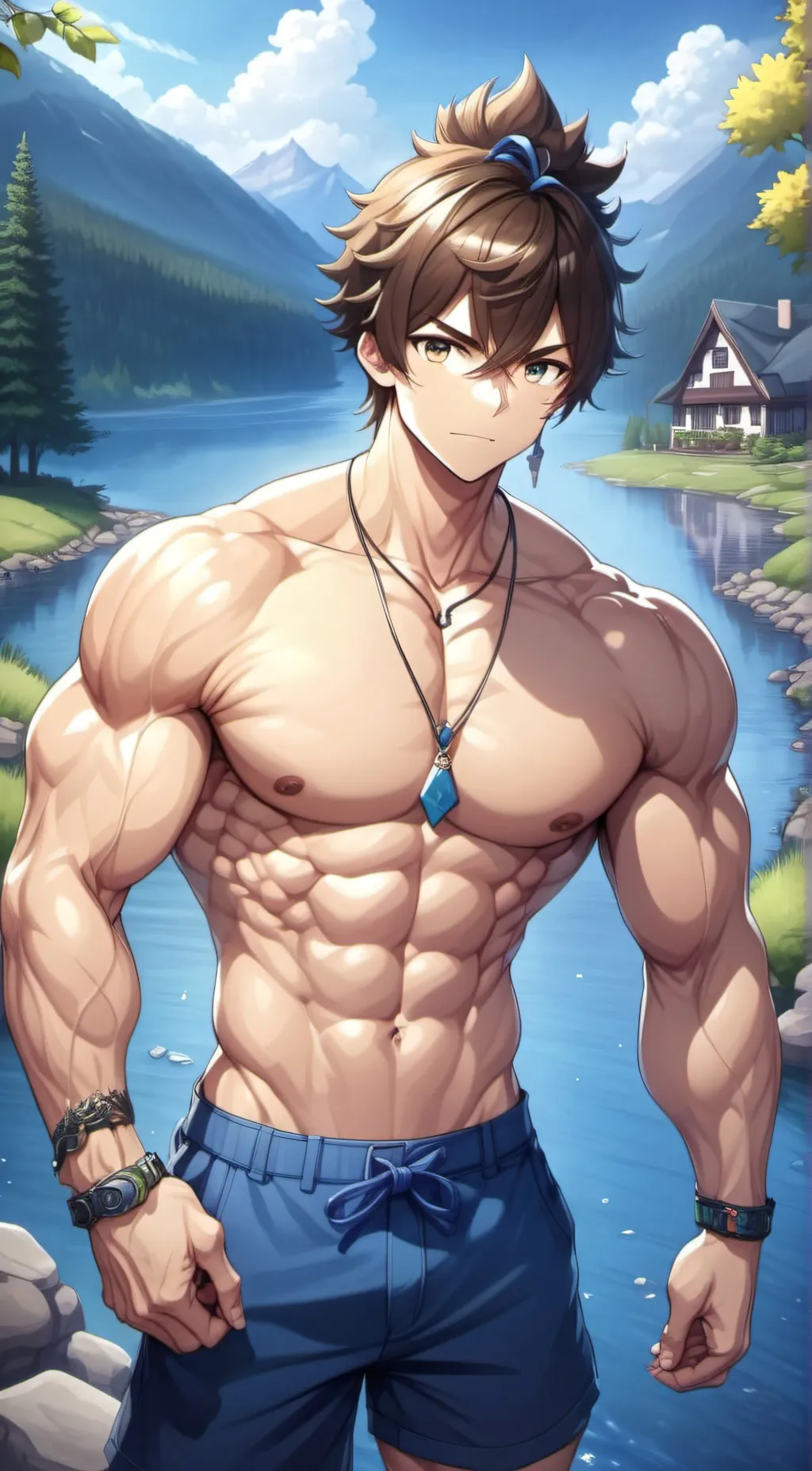 ai character: Kodiak  background