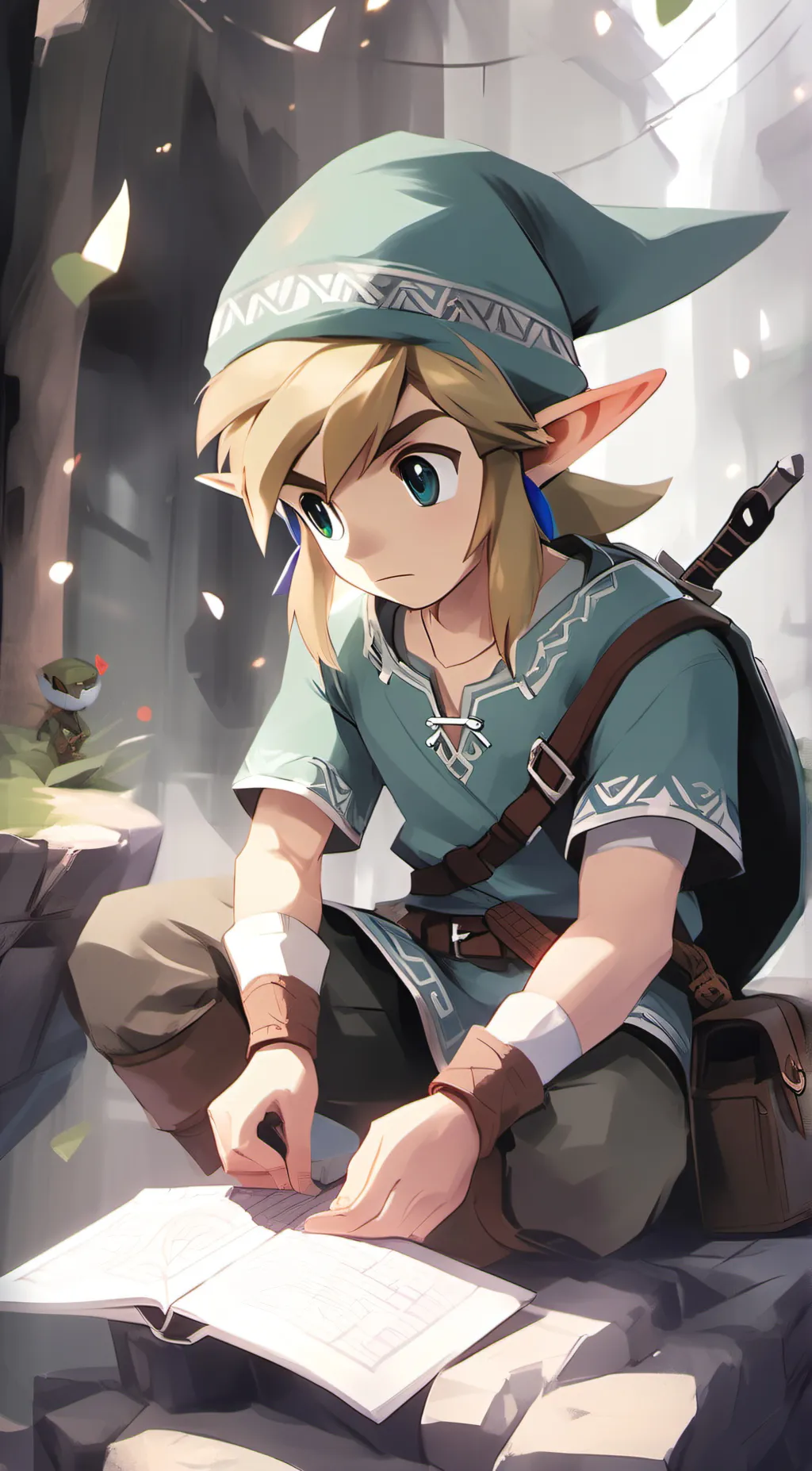 ai character: link background