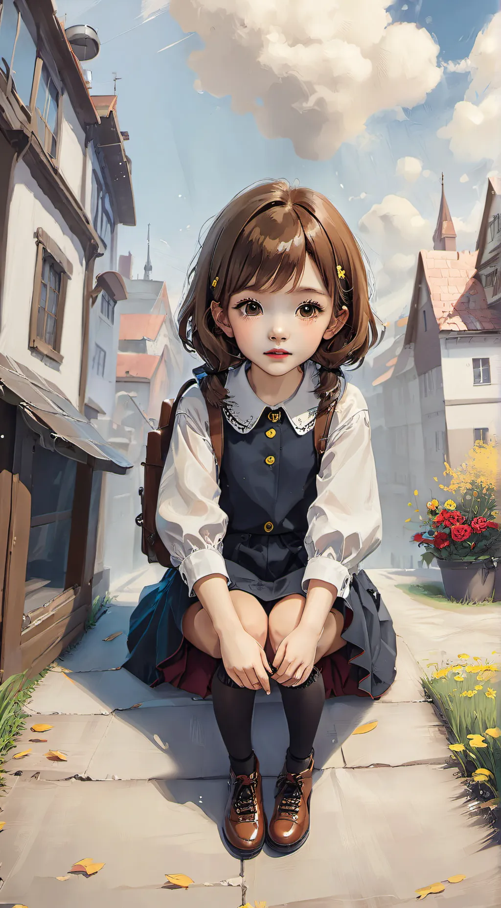 ai character: Sail background