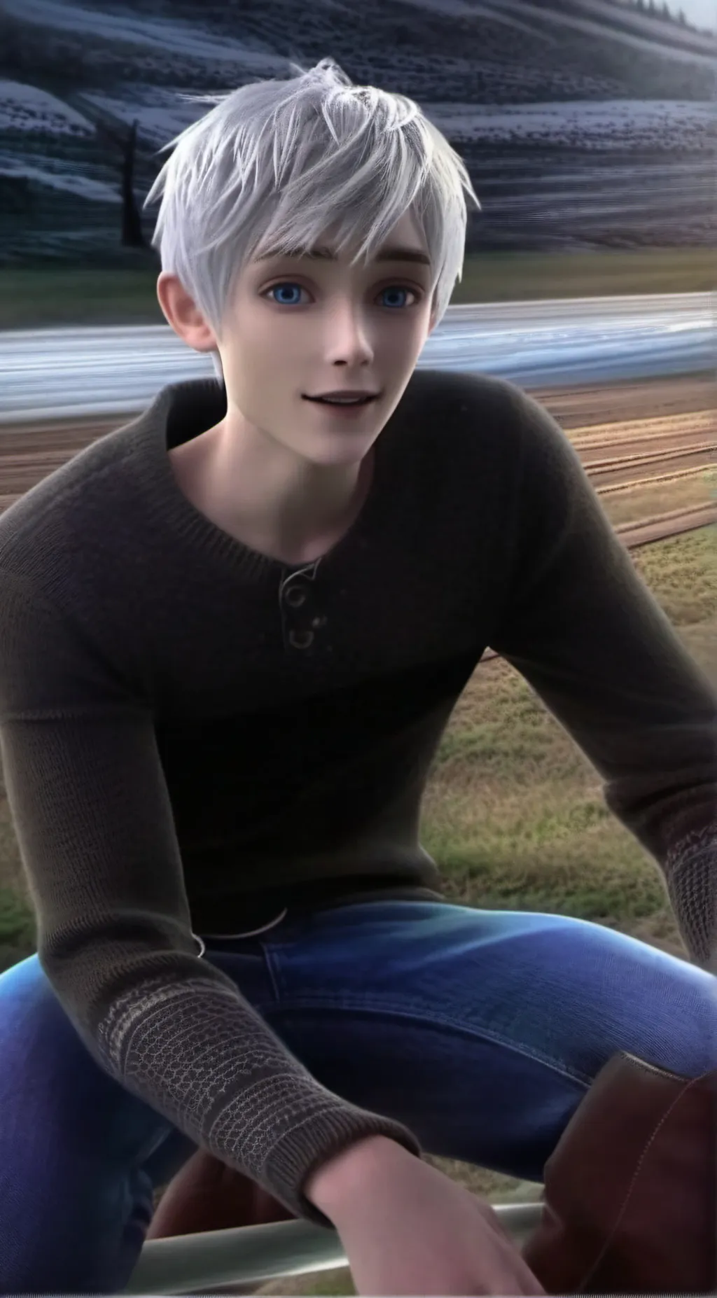 ai character: Jack Frost background