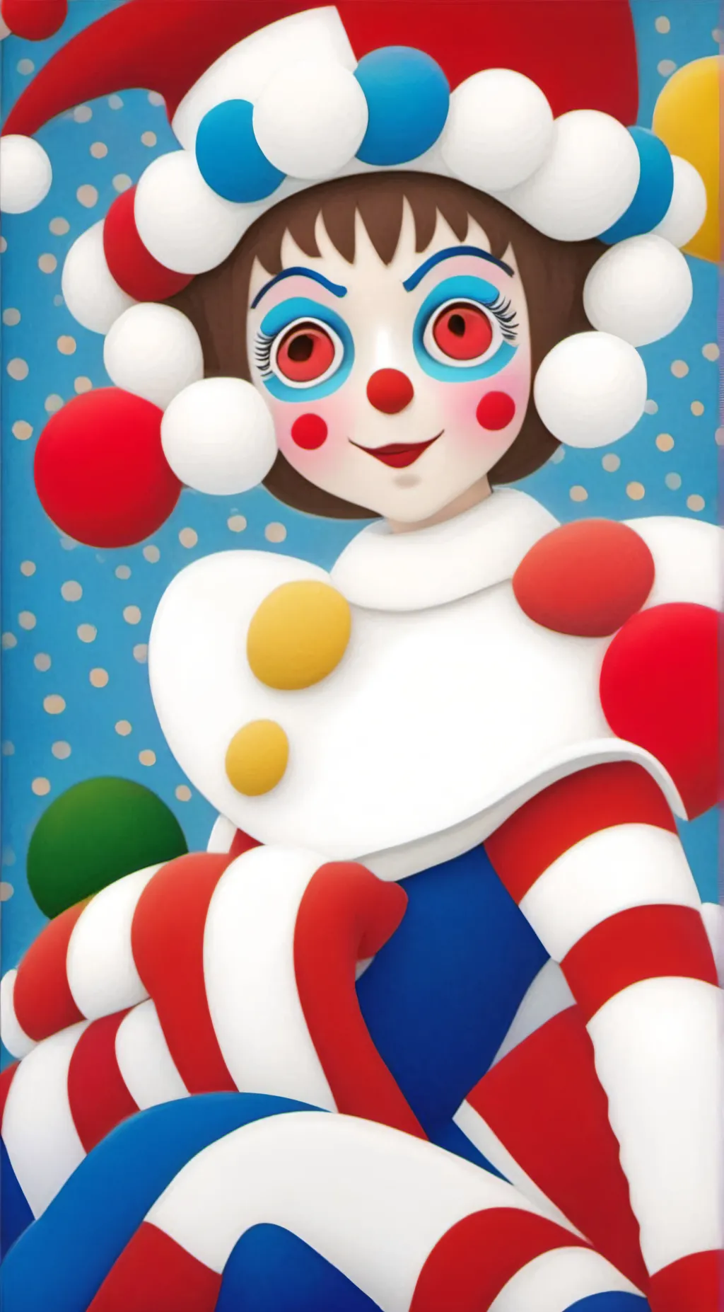 ai character: Pomni X Y/N background