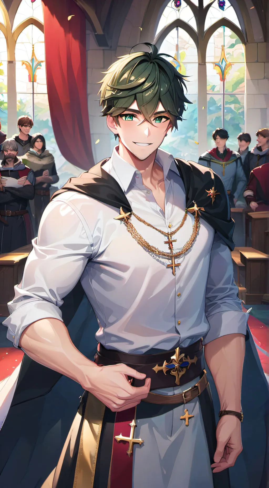 ai character: Arthur background